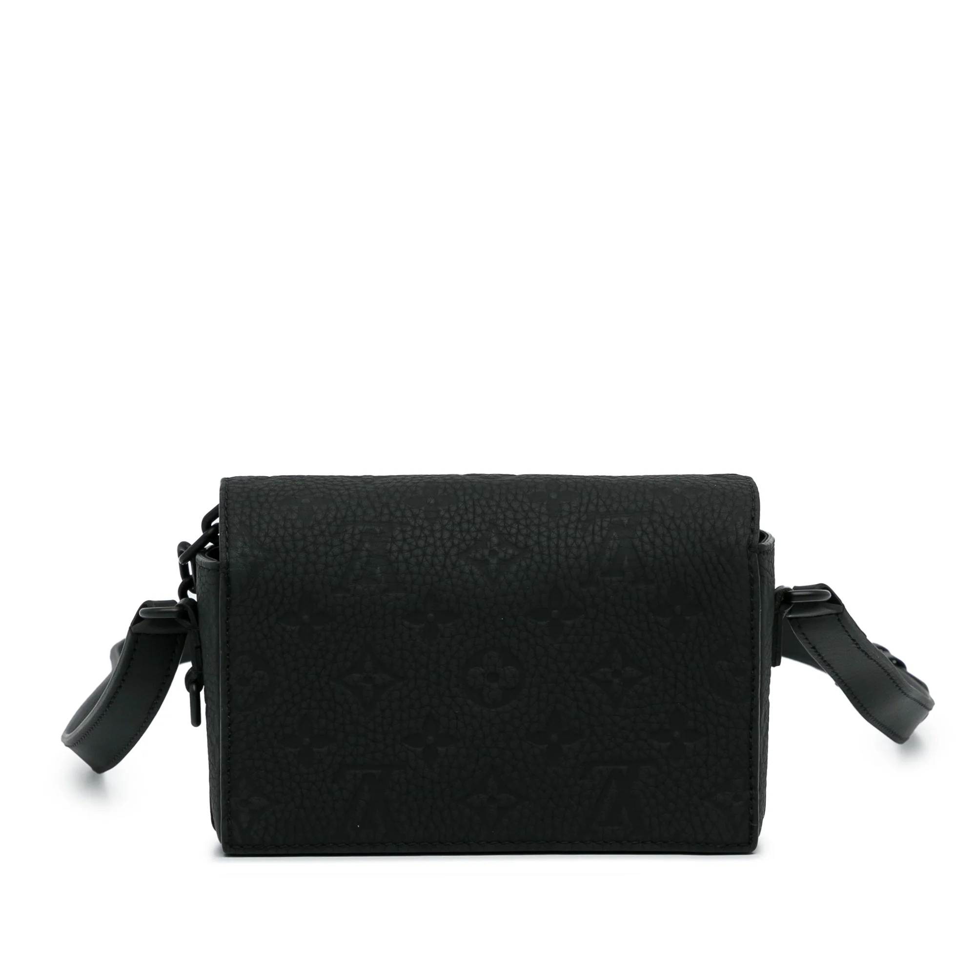 Louis Vuitton | Pre-Owned Monogram Taurillon Steamer Wearable Wallet | Black - Image 3