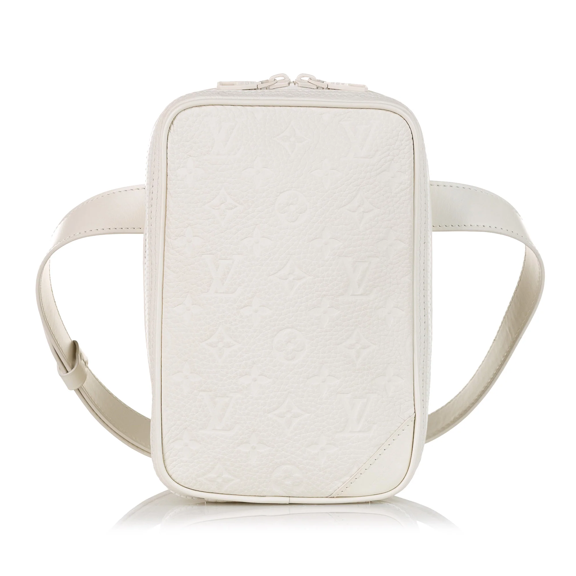 Louis Vuitton | Pre-Owned Monogram Taurillon Utility Side - II | White