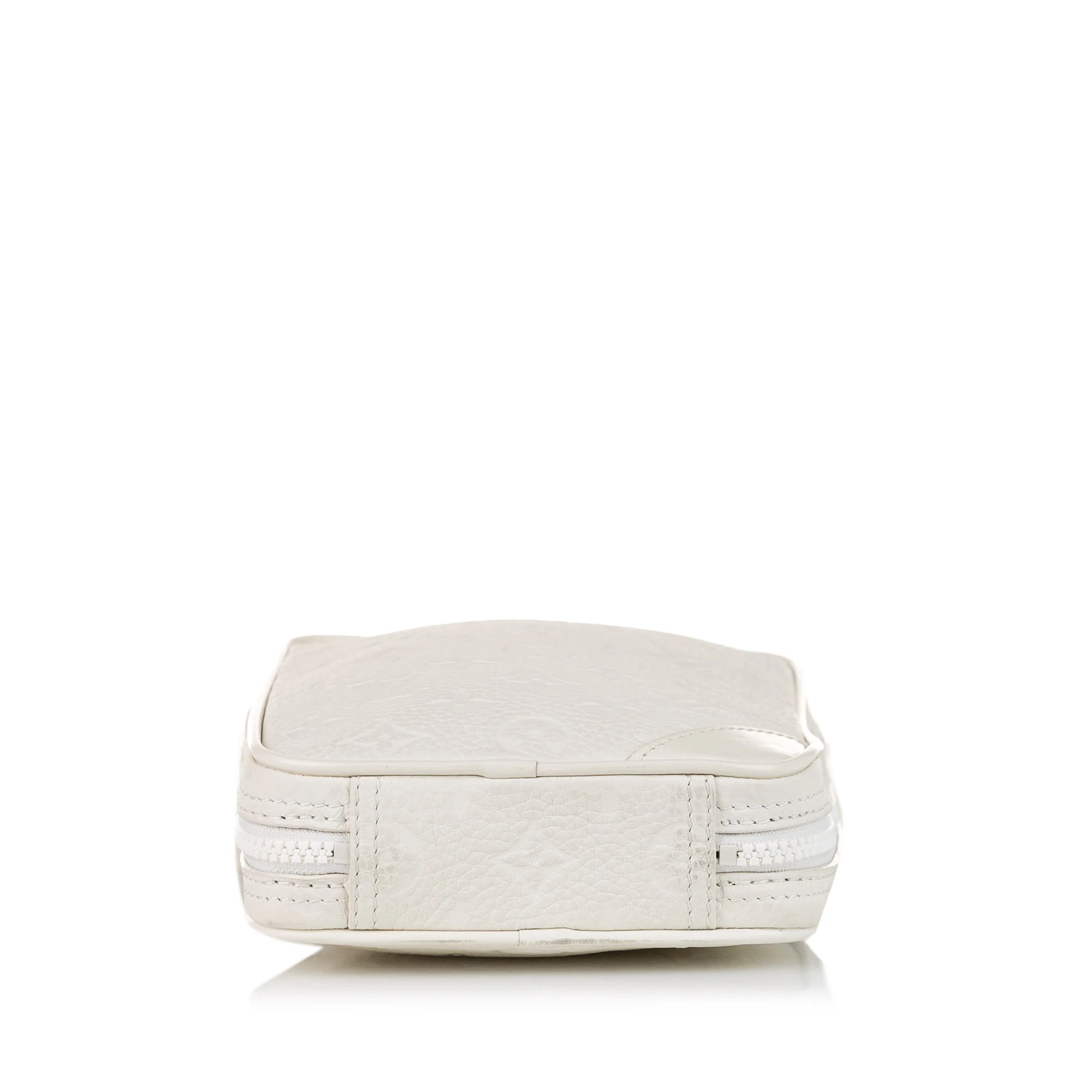 Louis Vuitton | Pre-Owned Monogram Taurillon Utility Side - II | White - Image 4