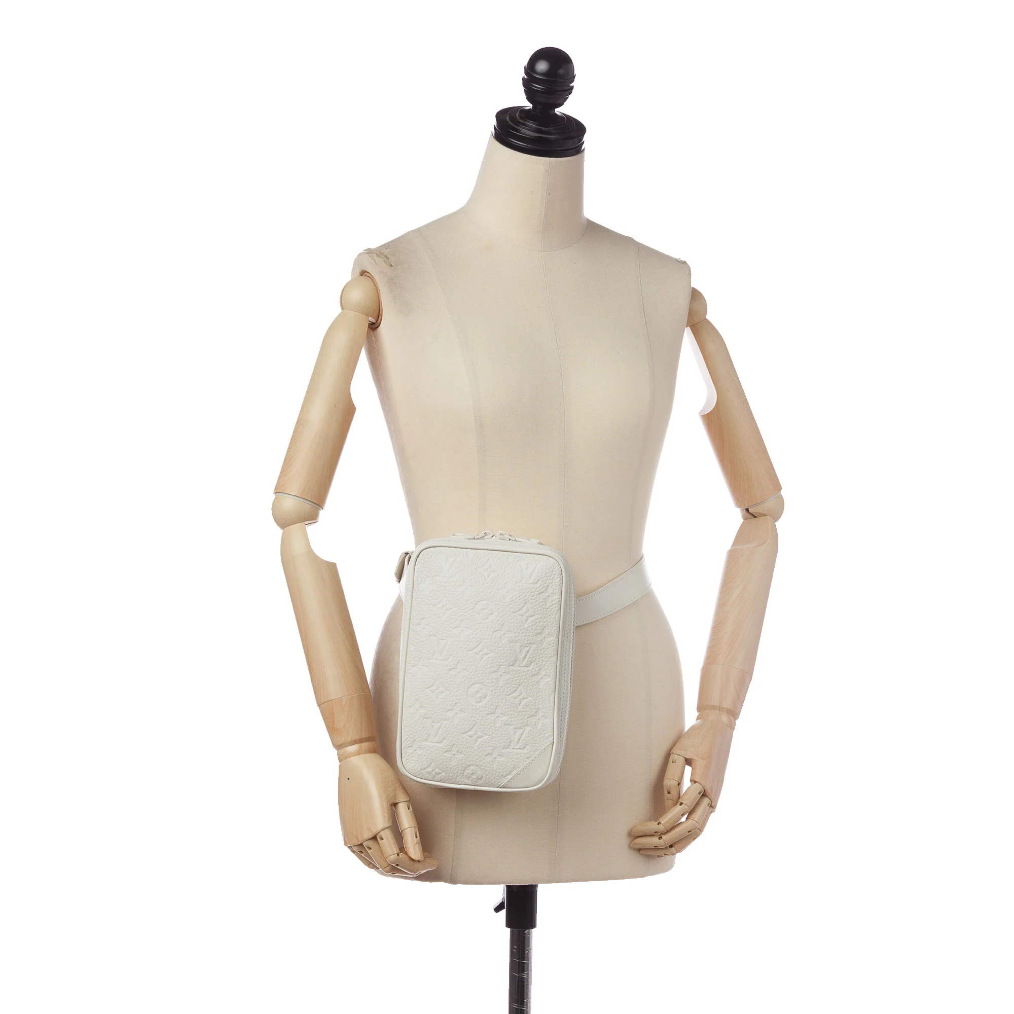 Louis Vuitton | Pre-Owned Monogram Taurillon Utility Side - II | White - Image 7