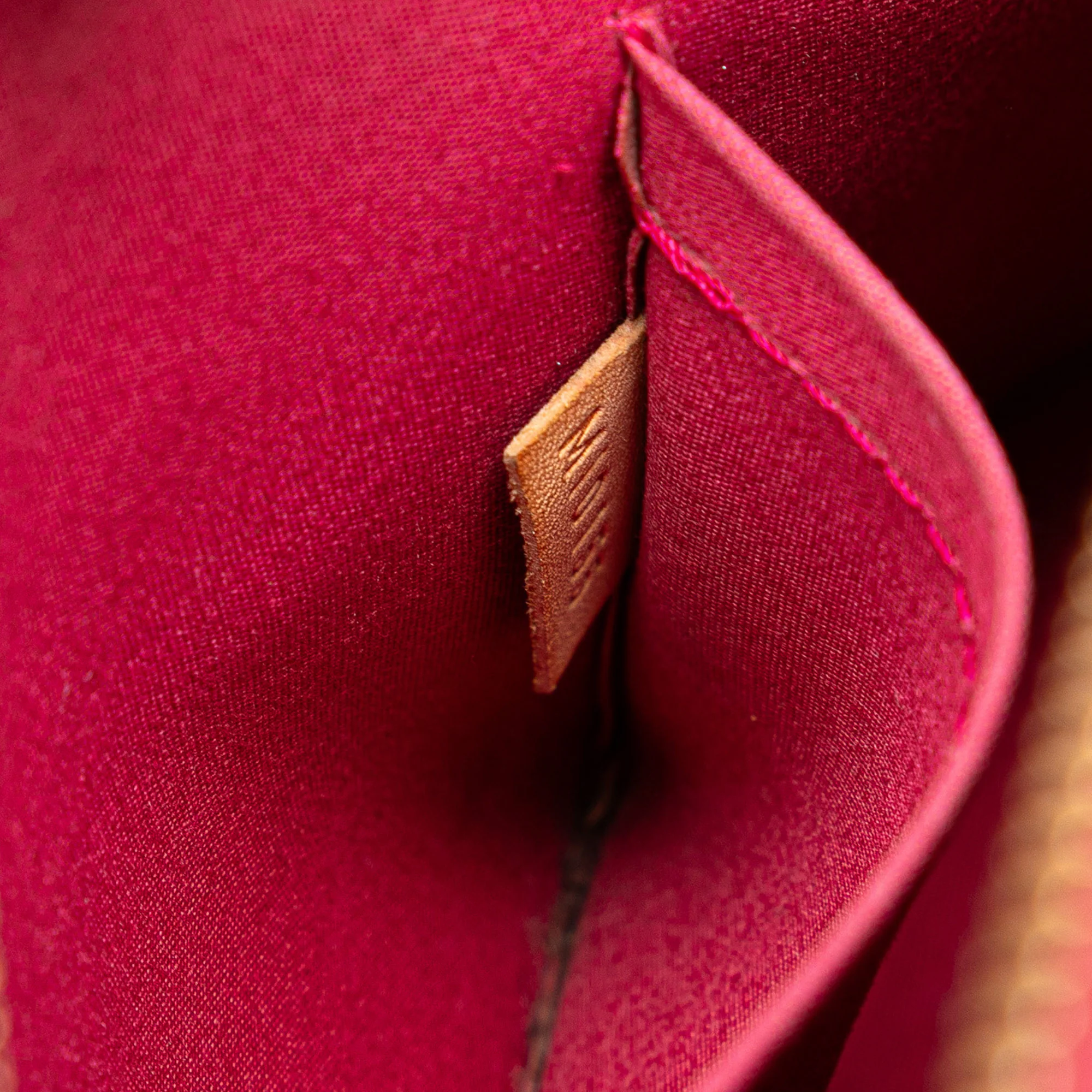 Louis Vuitton | Pre-Owned Monogram Vernis Alma BB | Red - Image 9
