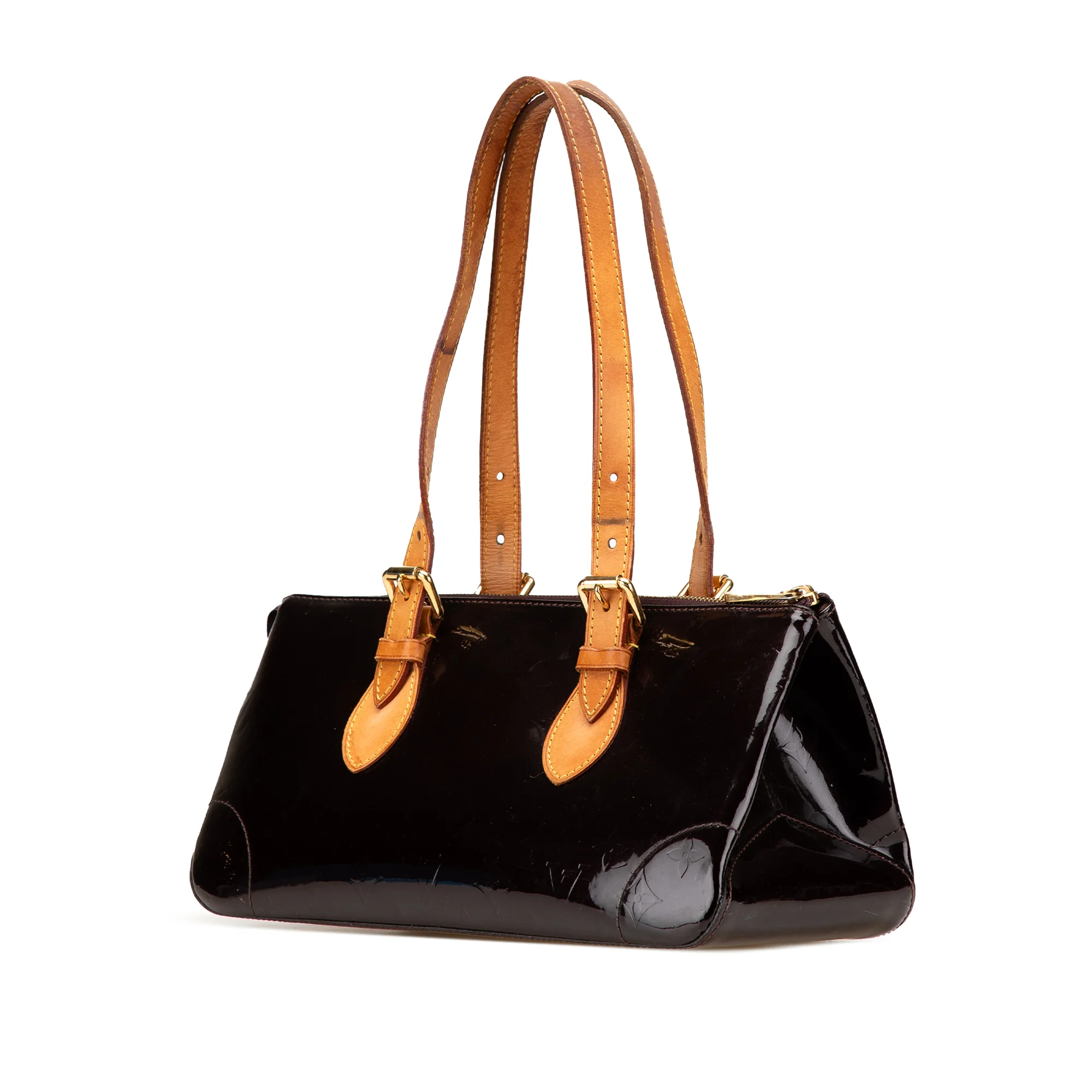 Louis Vuitton | Pre-Owned Monogram Vernis Rosewood Avenue | Purple - Image 4
