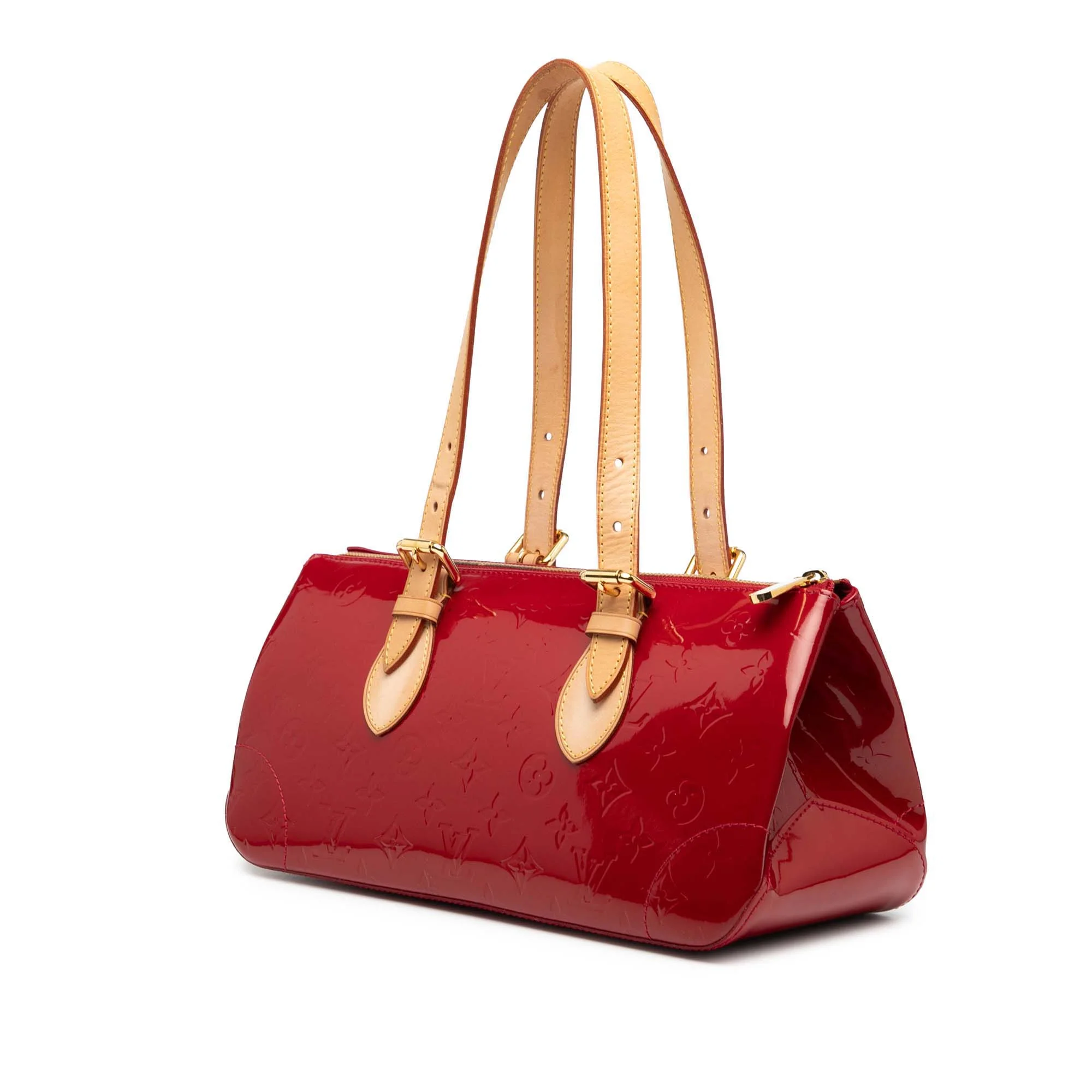 Louis Vuitton | Pre-Owned Monogram Vernis Rosewood Avenue | Red - Image 2