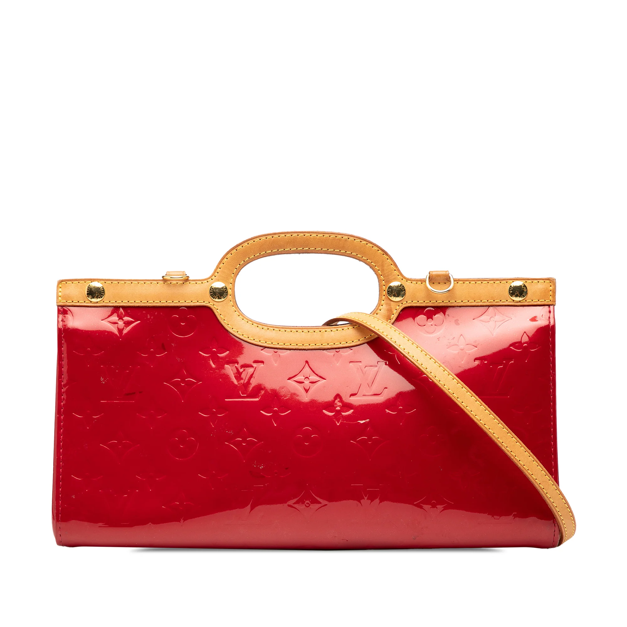 Louis Vuitton | Pre-Owned Monogram Vernis Roxbury Drive | Red