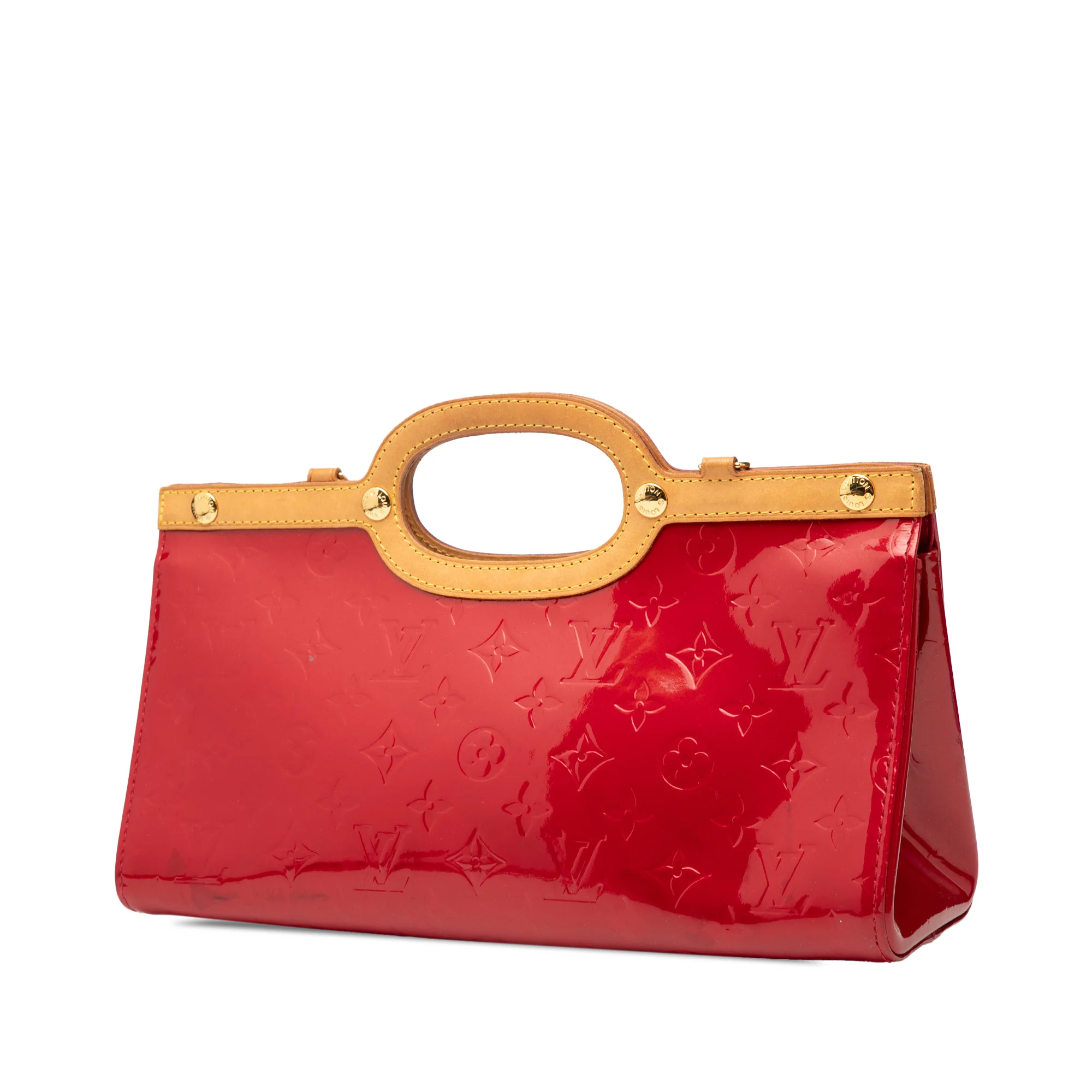 Louis Vuitton | Pre-Owned Monogram Vernis Roxbury Drive | Red - Image 2