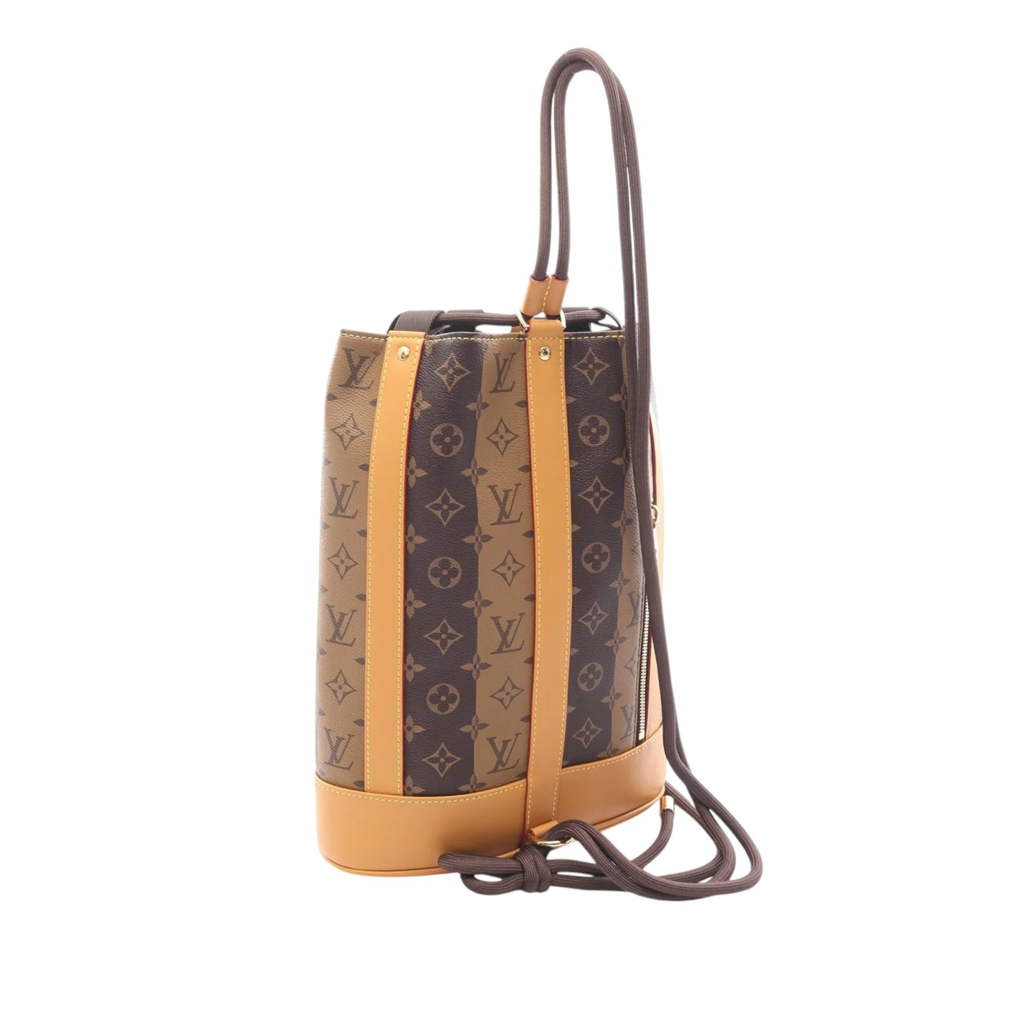 Louis Vuitton | Pre-Owned Nigo Monogram Reverse Randonnee Backpack | Brown - Image 2