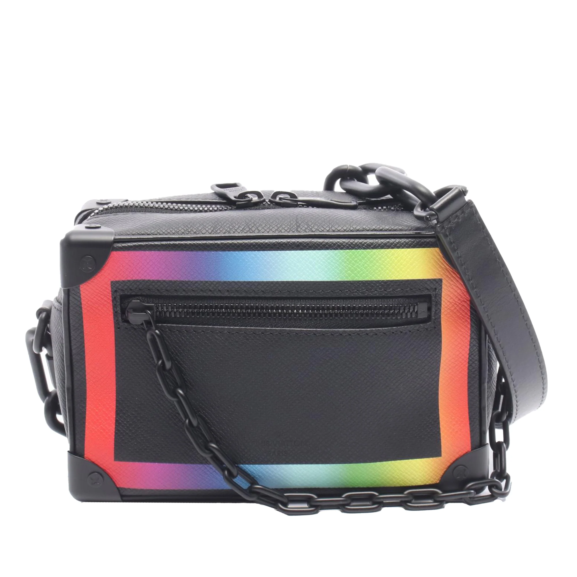 Louis Vuitton | Pre-Owned Taiga Rainbow Soft Trunk - II | Black