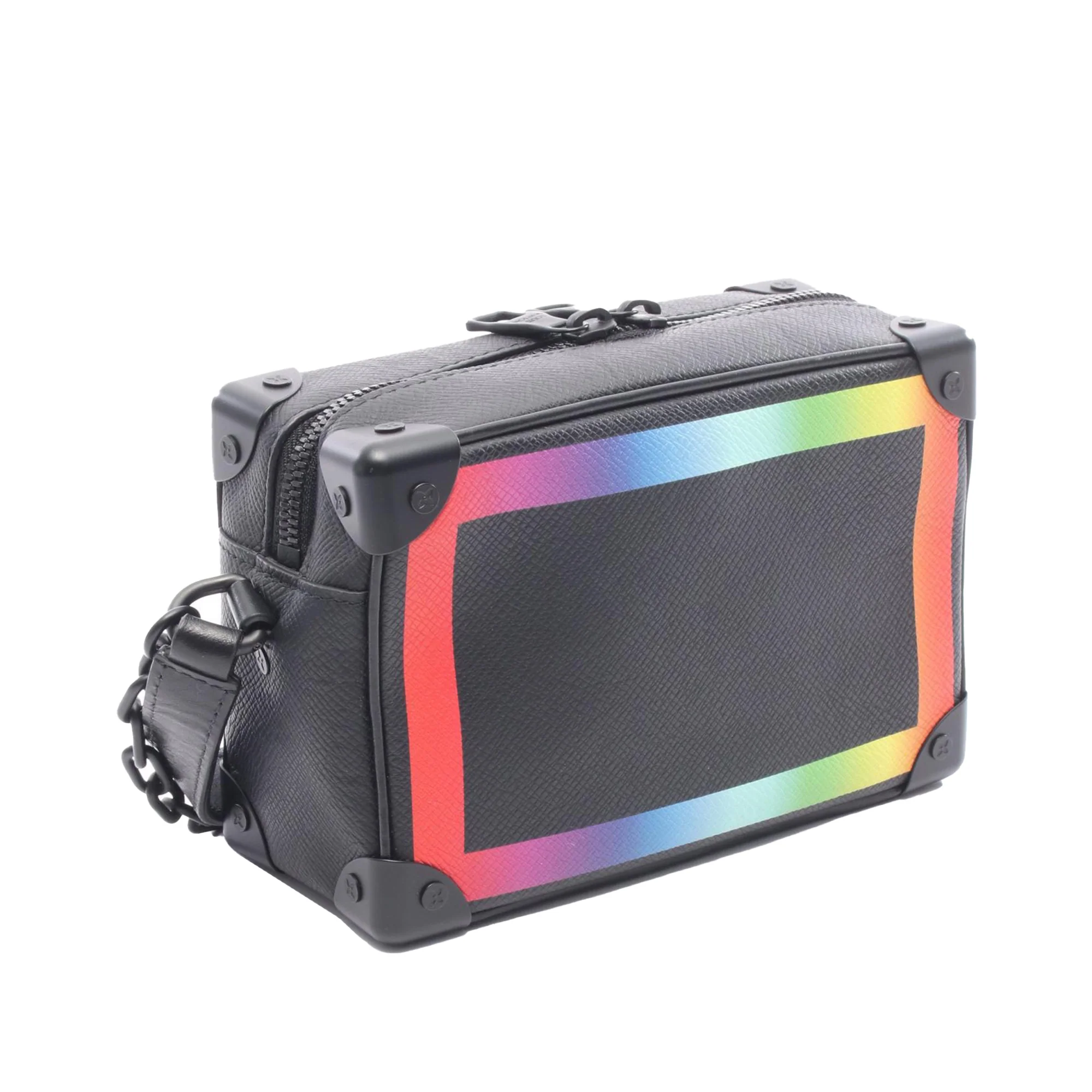 Louis Vuitton | Pre-Owned Taiga Rainbow Soft Trunk - II | Black - Image 2