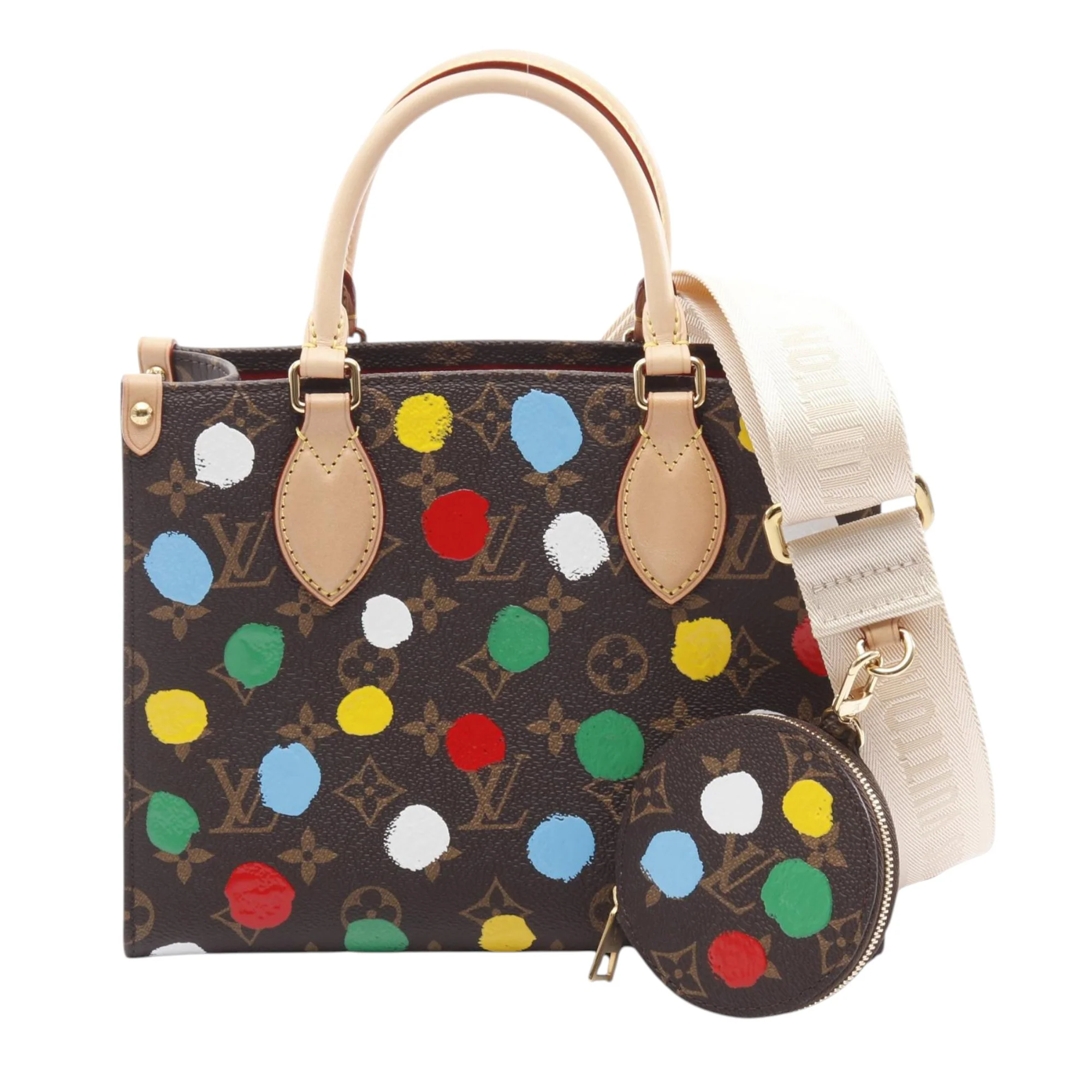Louis Vuitton | Pre-Owned x Yayoi Kusama Monogram OnTheGo PM | Brown