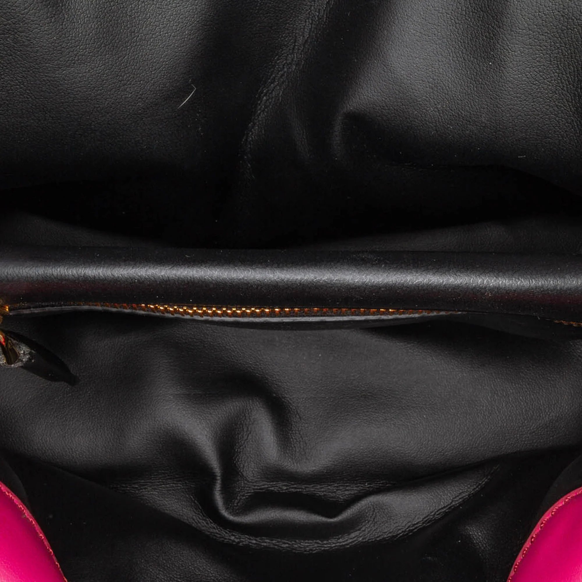Marni | Pre-Owned Small Leather Prisma Crossbody | Pink/Hot Pink - Image 6