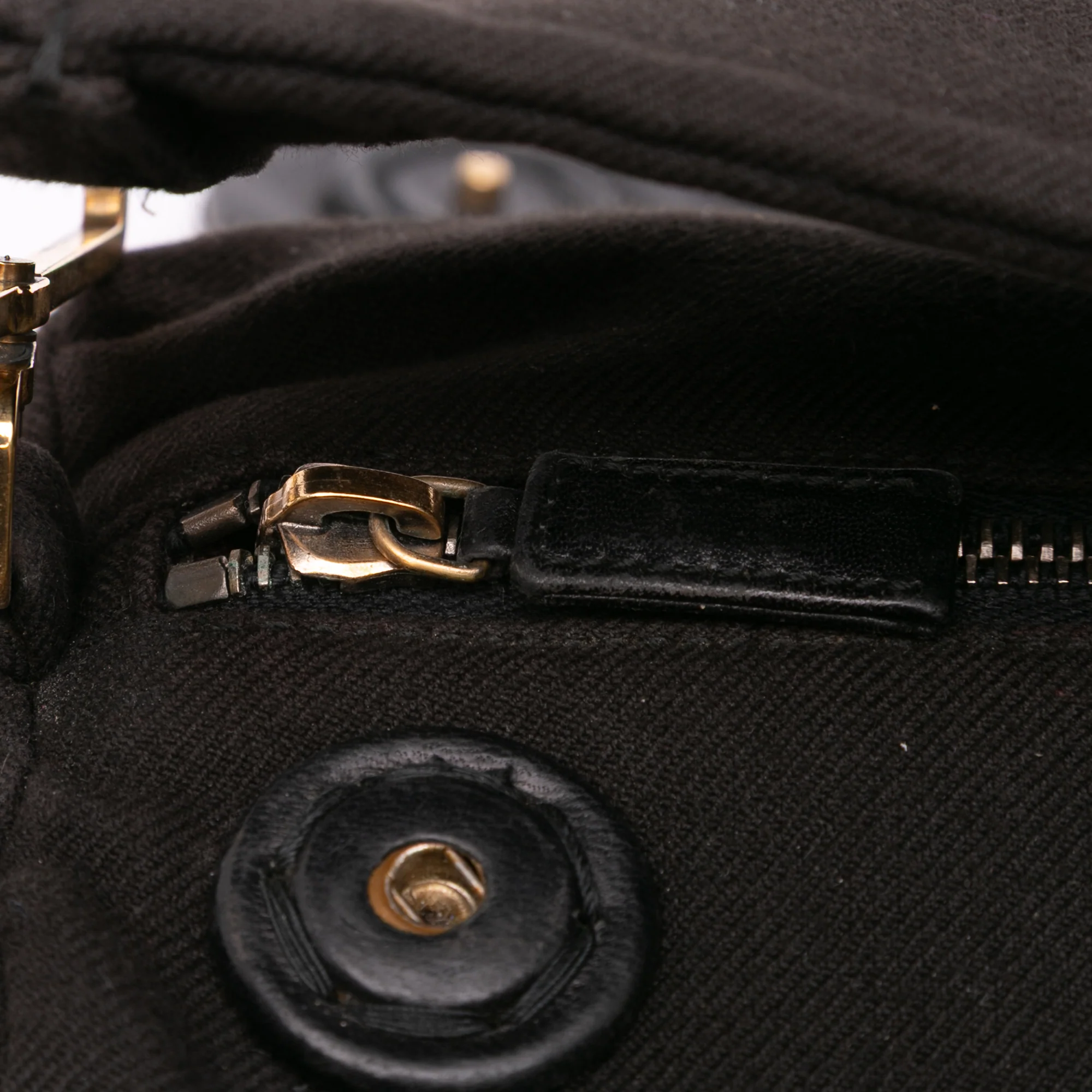 Prada | Pre-Owned Jersey Handbag | Black - Image 11