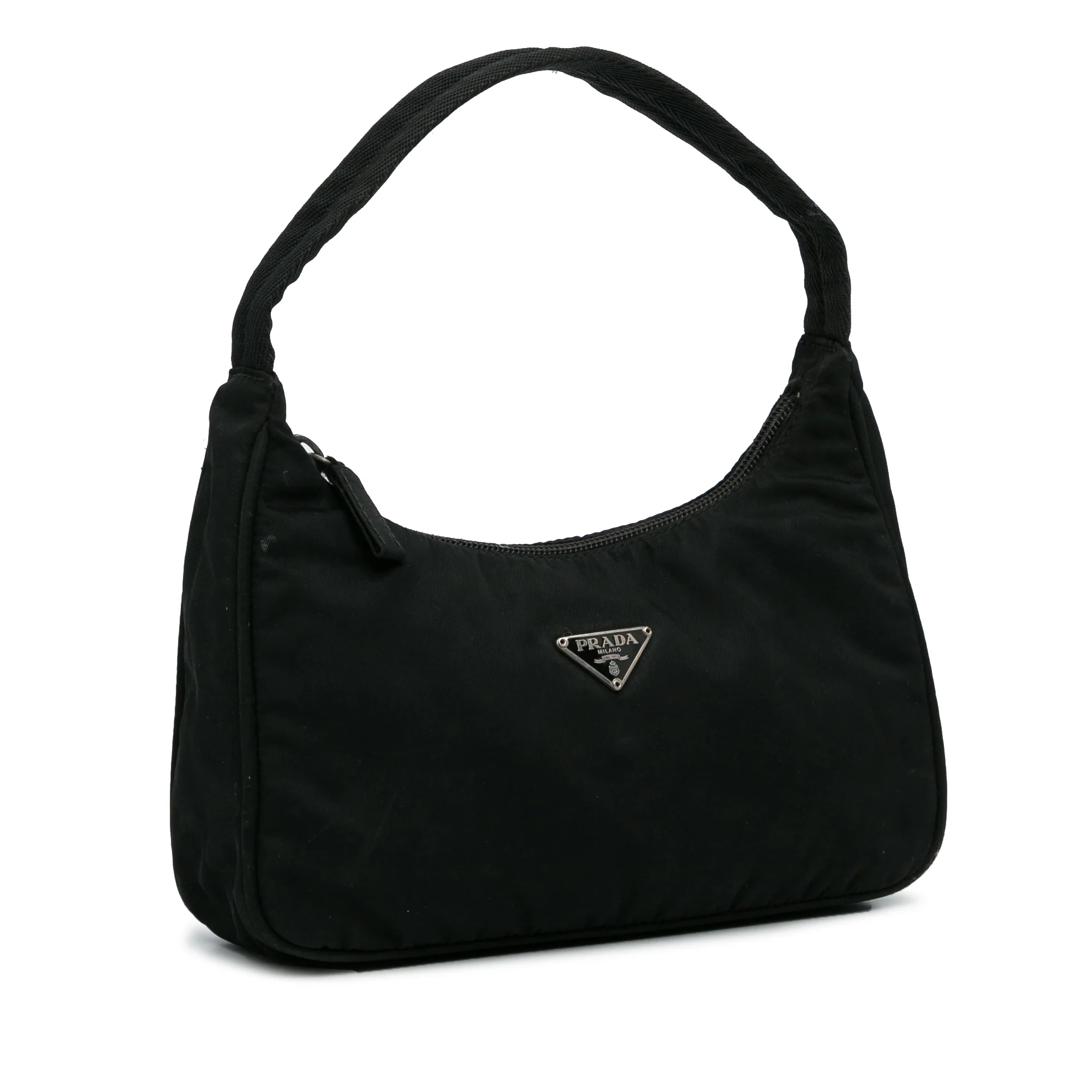 Prada | Pre-Owned Mini Re Nylon Re Edition 2000 Shoulder Bag | Black - Image 5