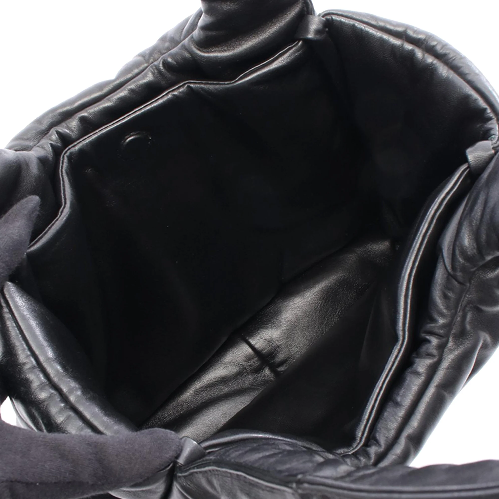 Prada | Pre-Owned Padded Soft Nappa Bag | Black - Image 3