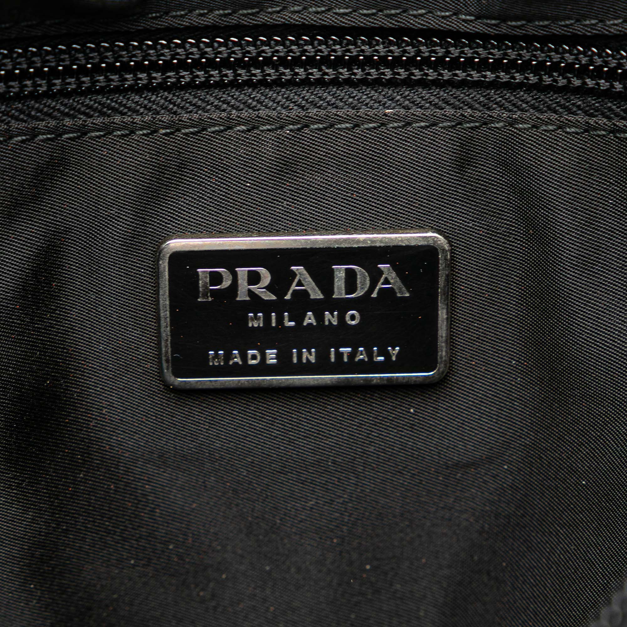 Prada | Pre-Owned Tessuto Backpack - I | Black - Image 10