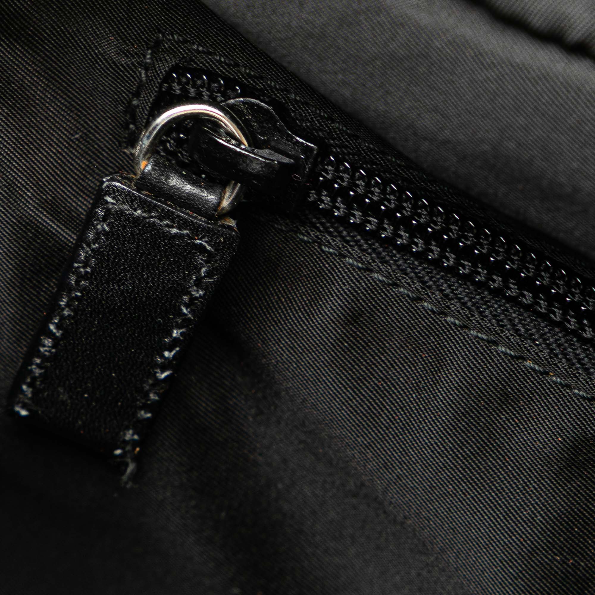 Prada | Pre-Owned Tessuto Backpack - I | Black - Image 11