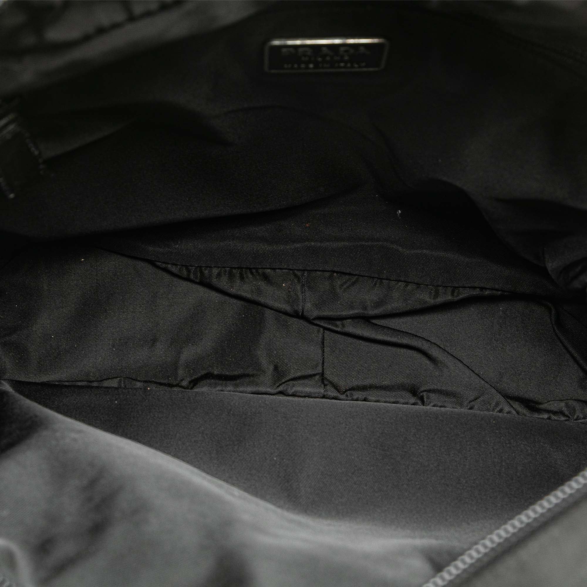 Prada | Pre-Owned Tessuto Backpack - I | Black - Image 9
