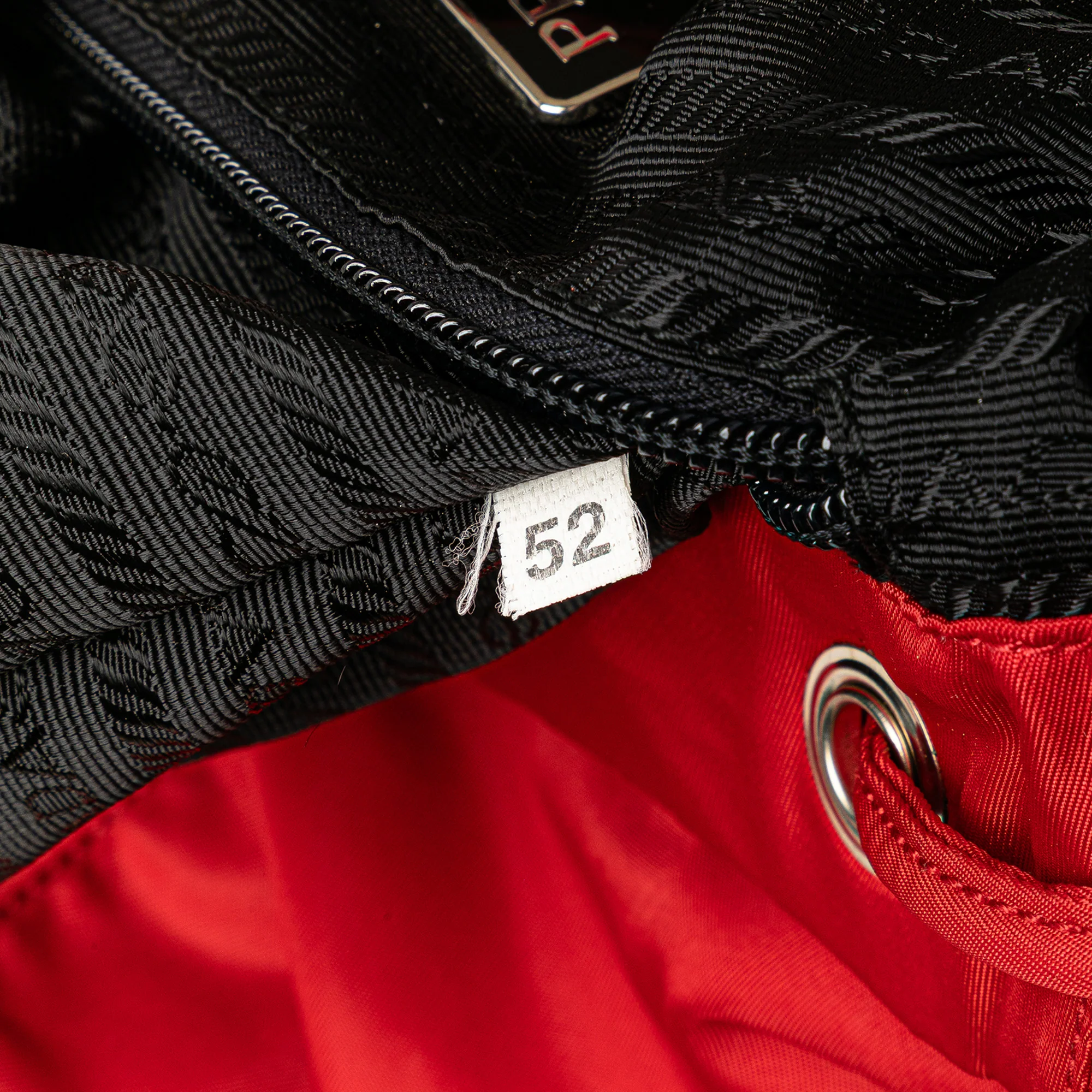 Prada | Pre-Owned Tessuto Backpack | Red - Image 9