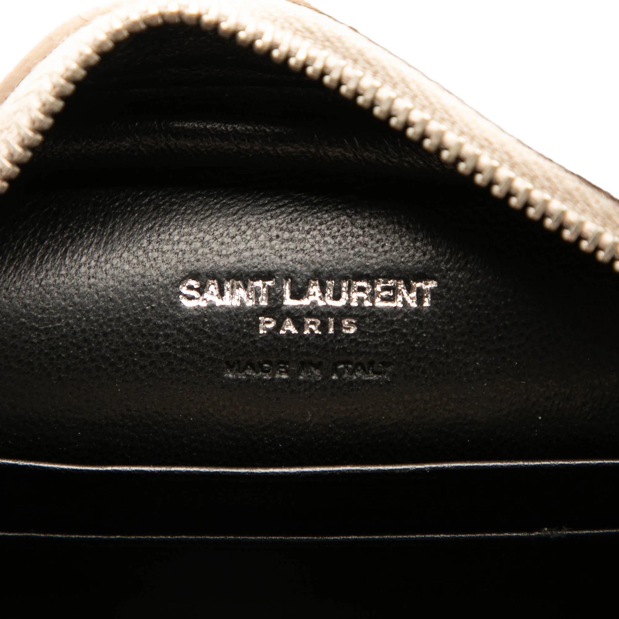 Saint Laurent | Pre-Owned Nappa Monogram Blogger Bag | Brown/Nude - Image 5