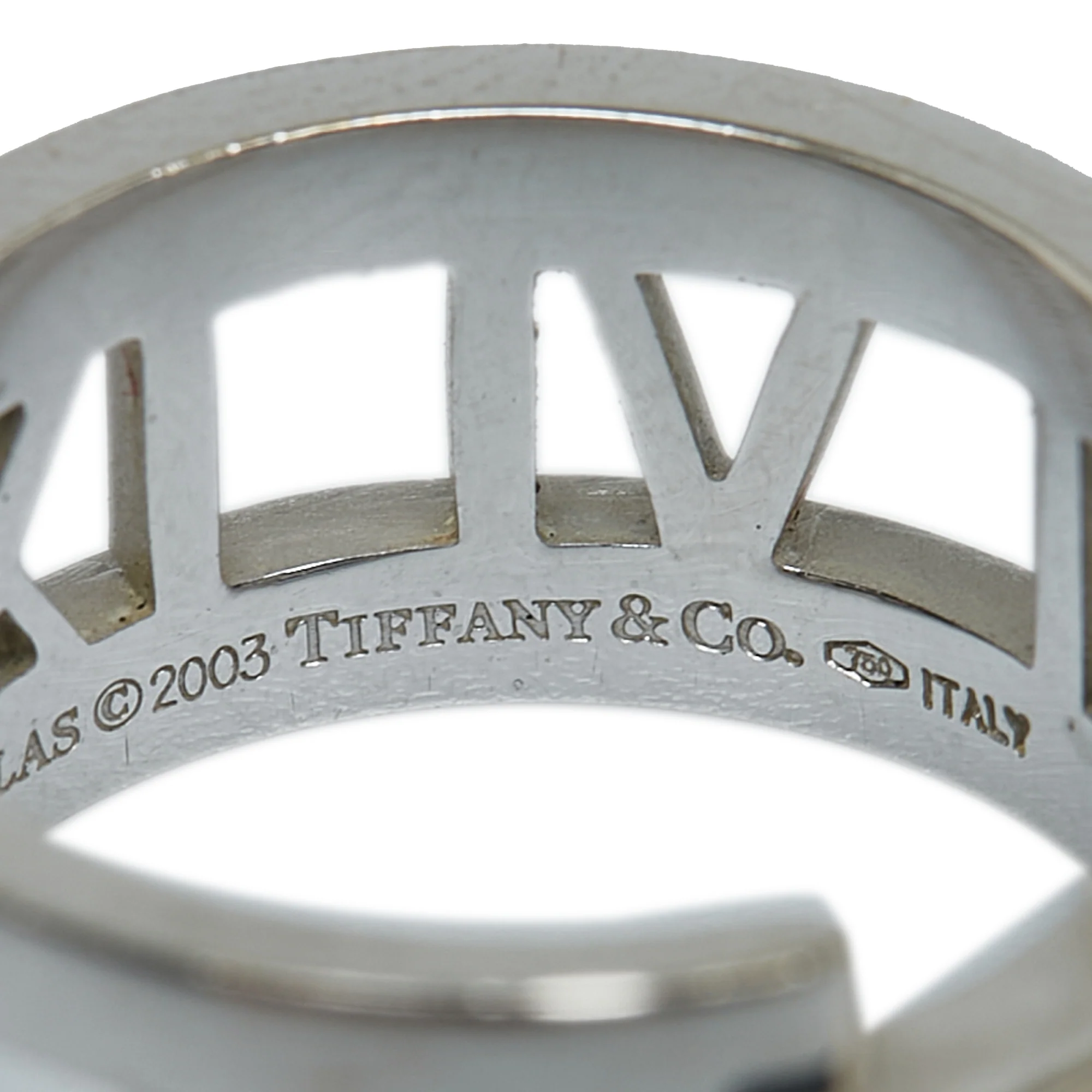 Tiffany | Pre-Owned Atlas Diamond Ring | Silver - Image 5