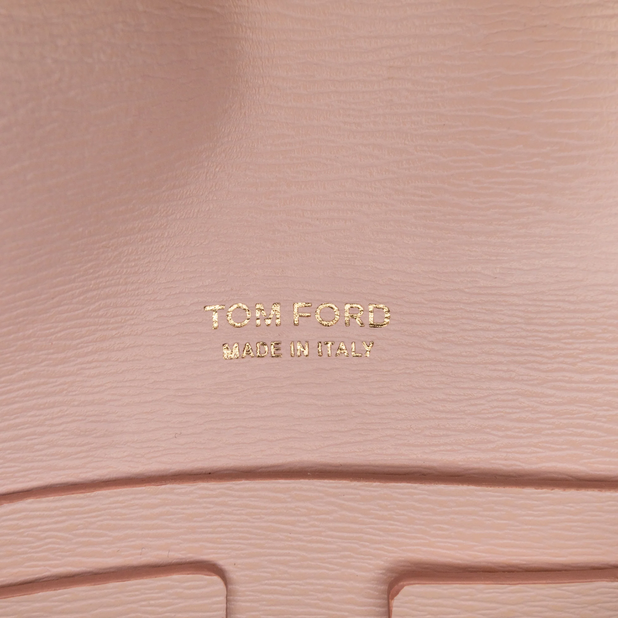 Tom Ford | Pre-Owned Calfskin Lock Crossbody | Pink/Light Pink - Image 6
