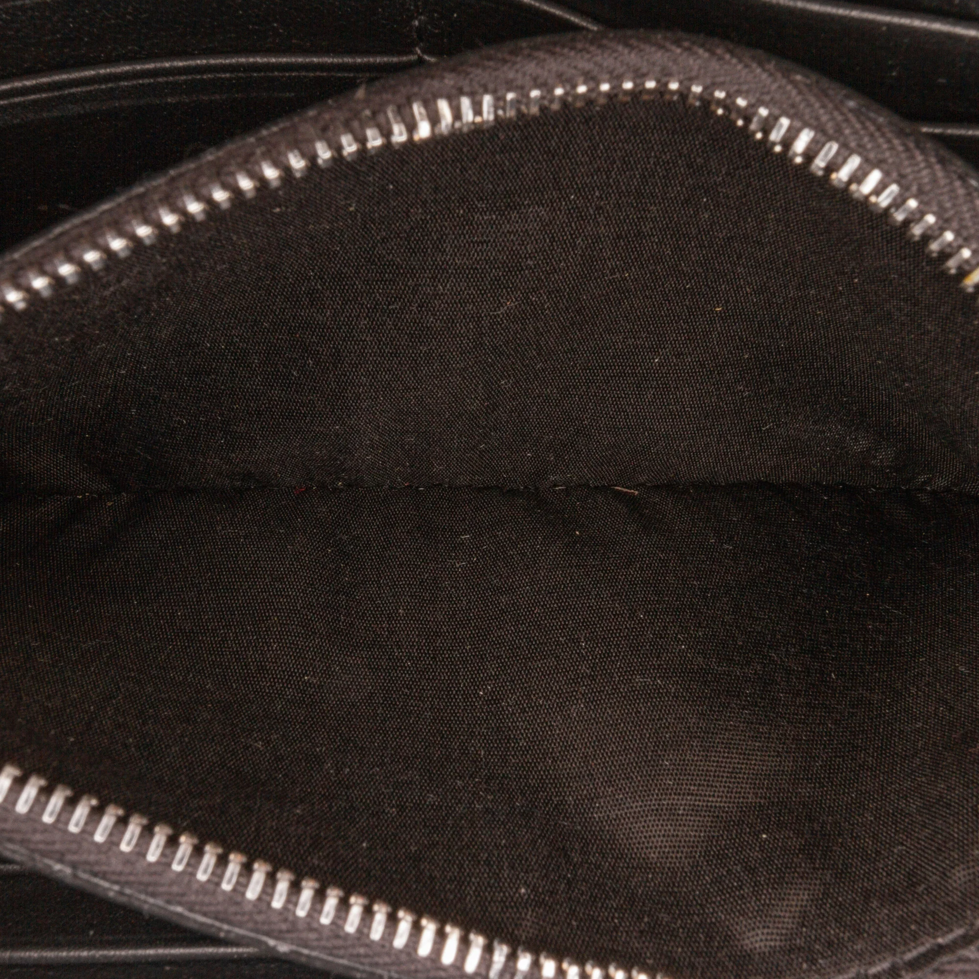 Valentino | Pre-Owned Studded Zip Around Wallet | Black - Image 11