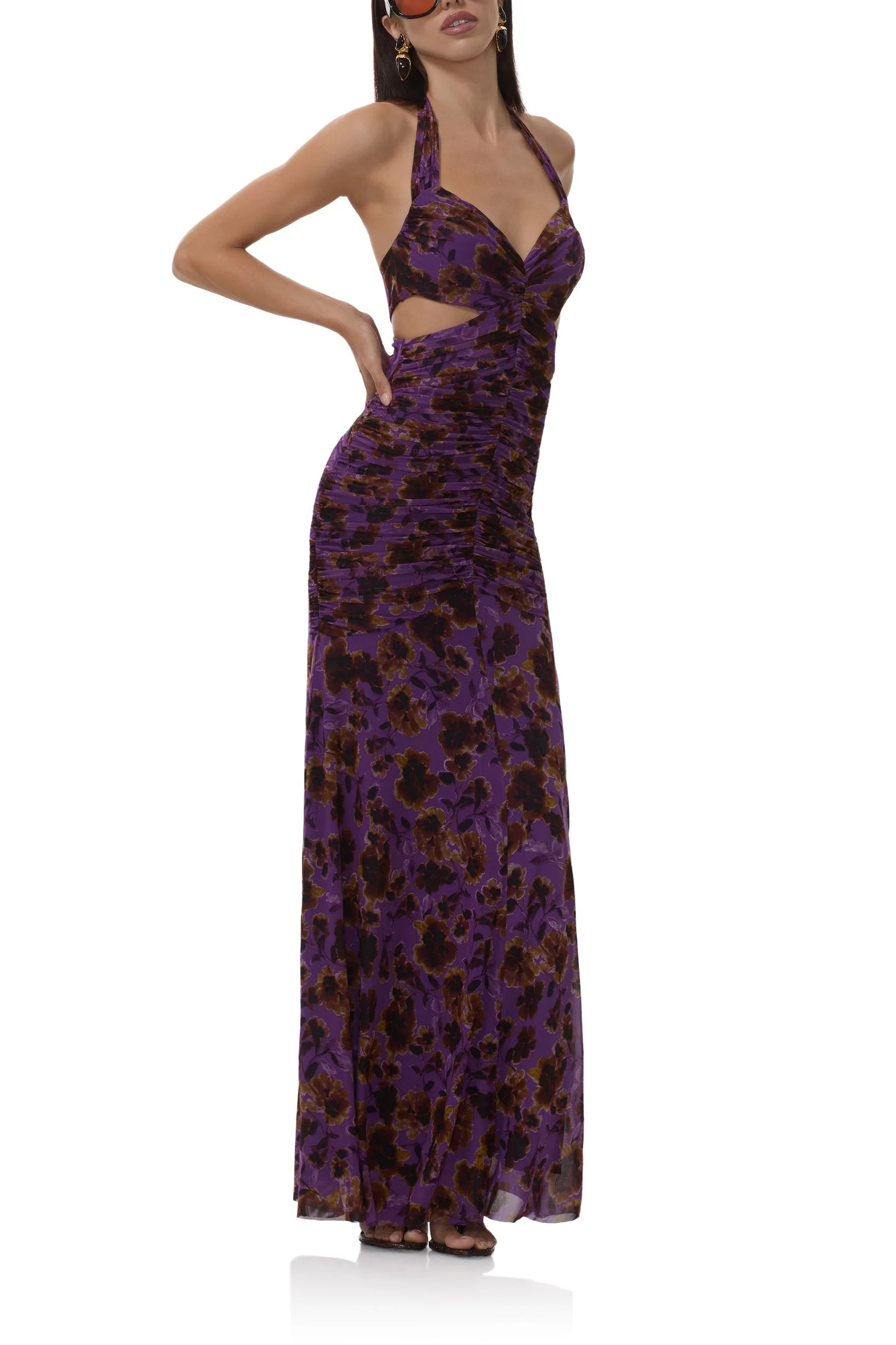 Lynn Dress | Violet Haze Floral