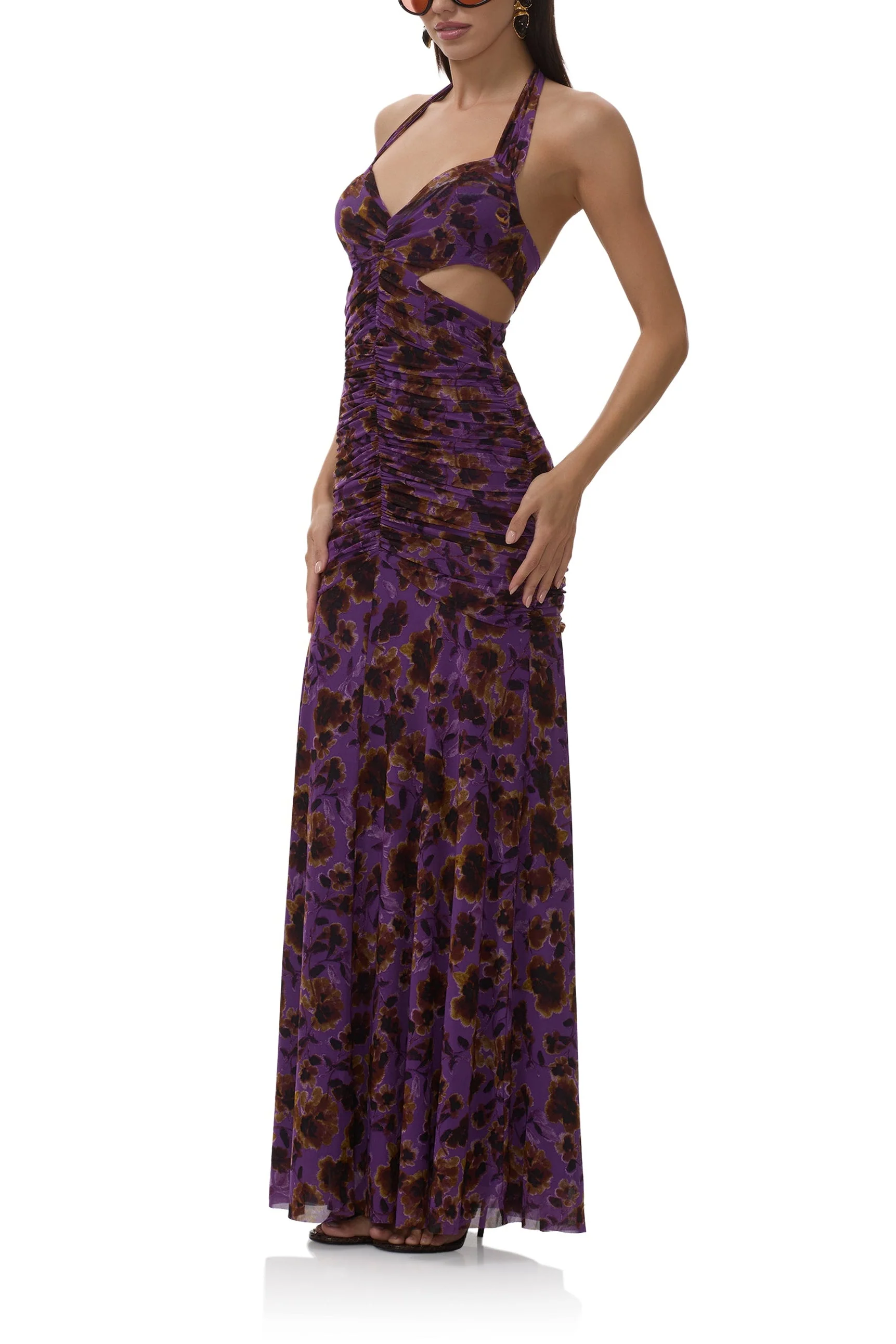 Lynn Dress | Violet Haze Floral - Image 2