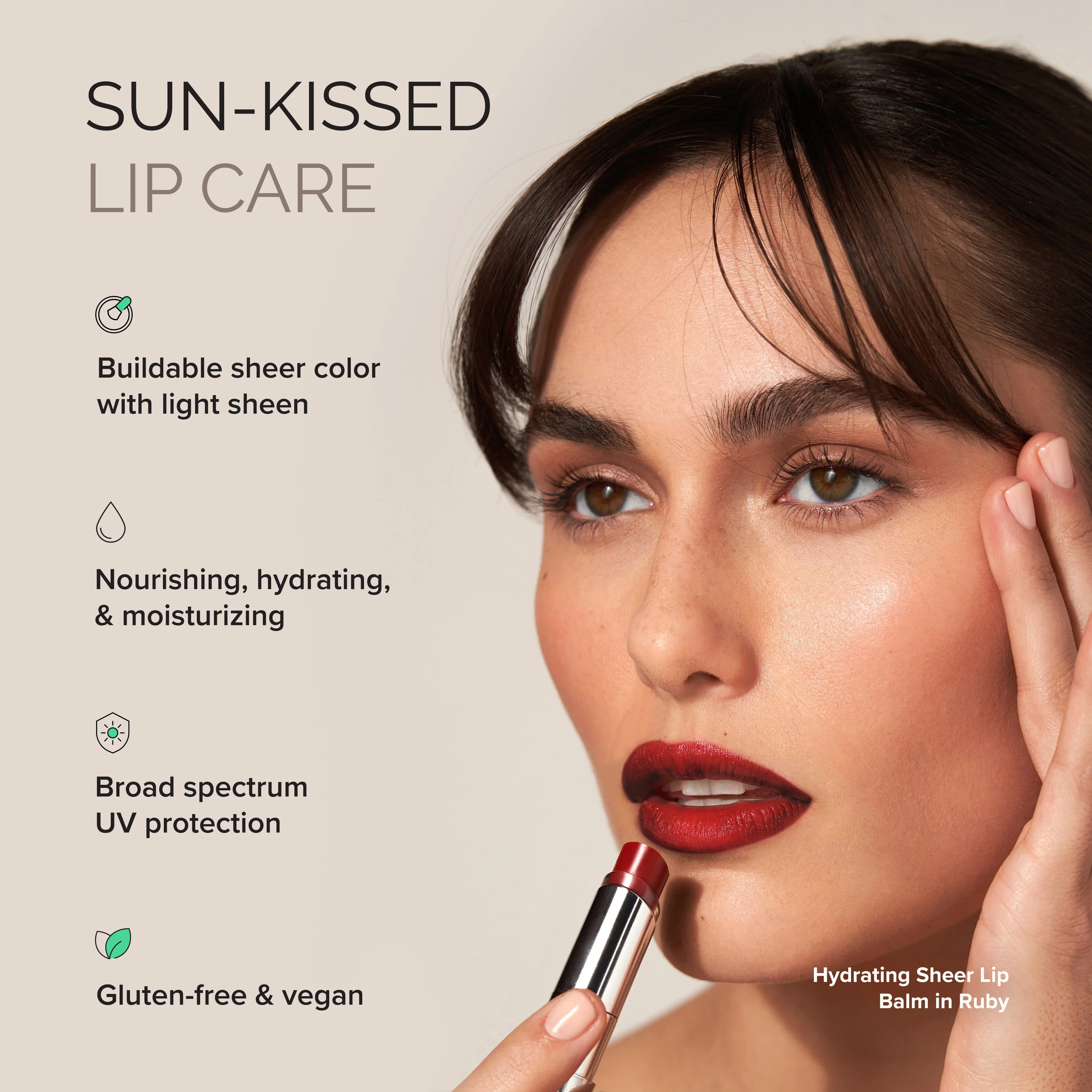 Hydrating Sheer Lip Balm SPF 30 | Blush - Image 3