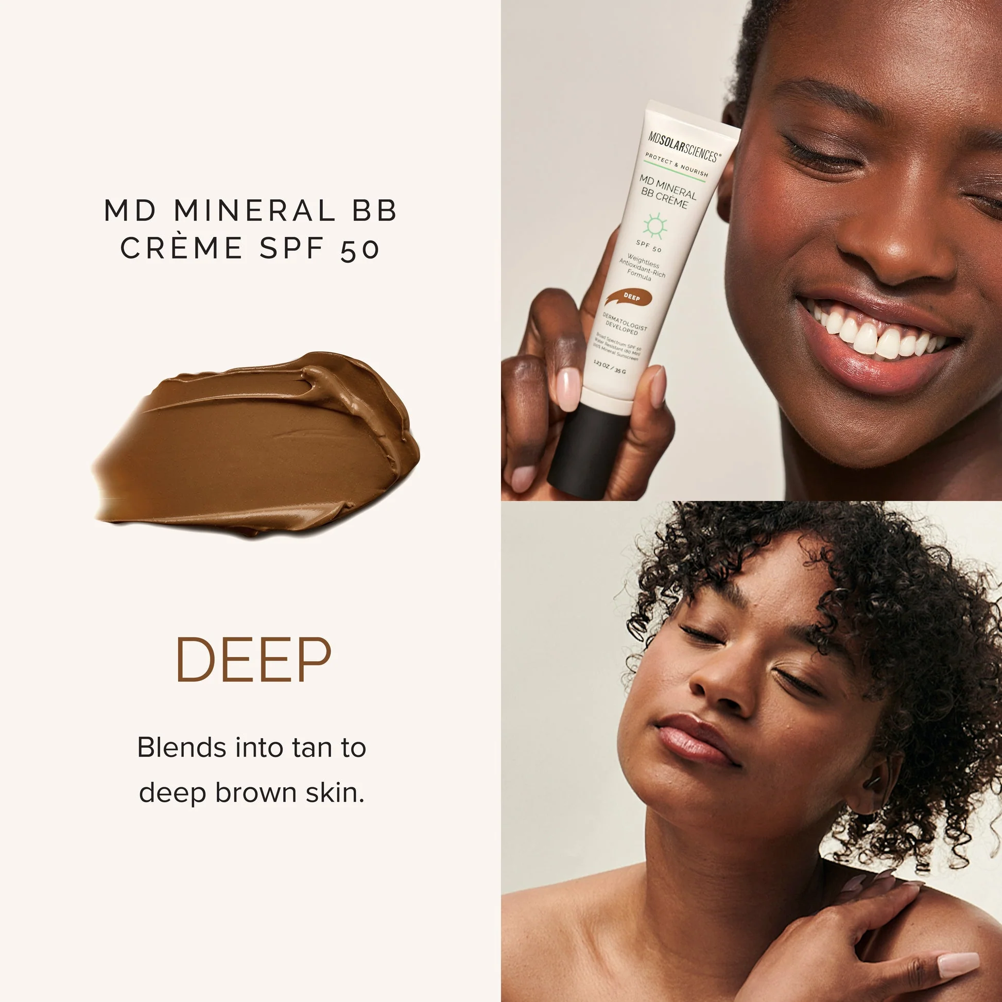 MD Mineral BB Crème SPF 50 | Deep - Image 4