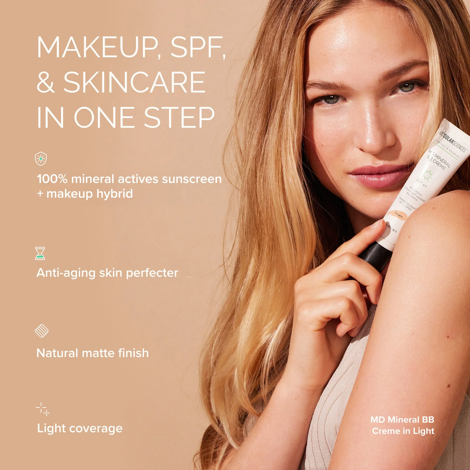 MD Mineral BB Crème SPF 50 | Medium - Image 3