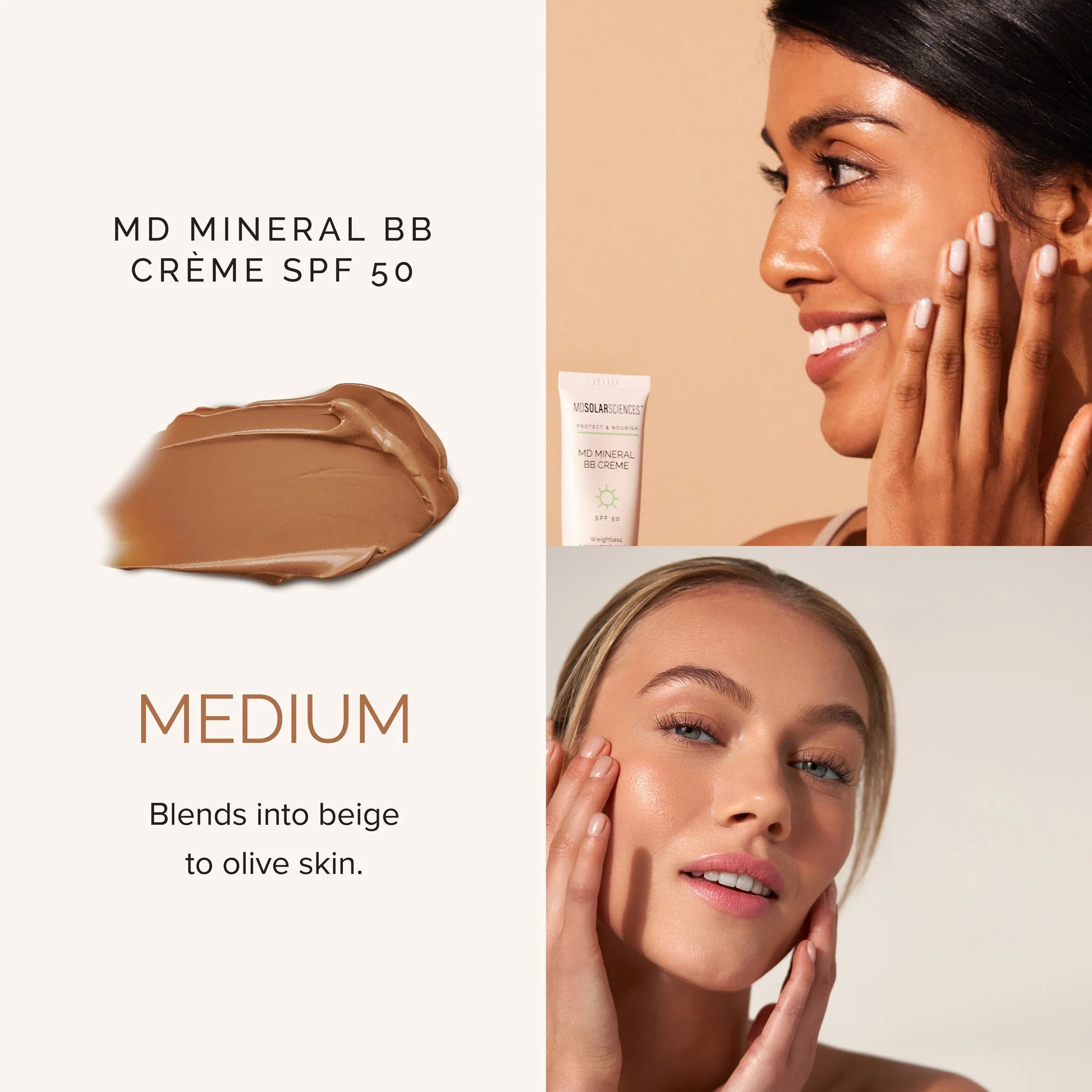MD Mineral BB Crème SPF 50 | Medium - Image 4