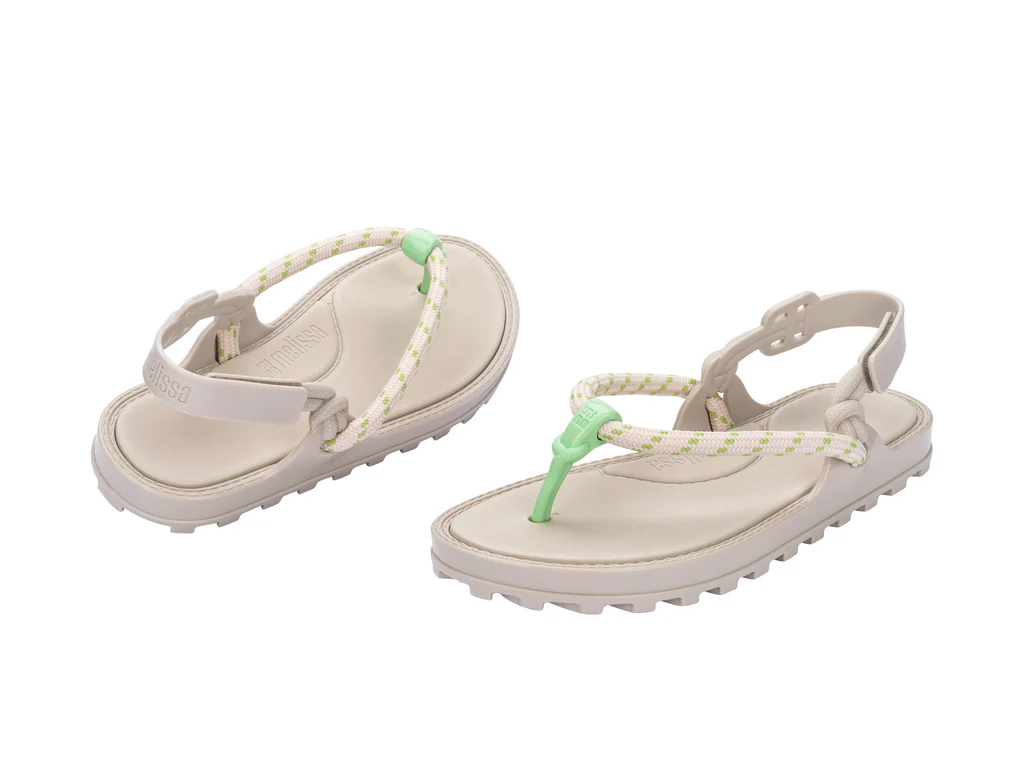 Bond Sandal | Beige/Green - Image 3