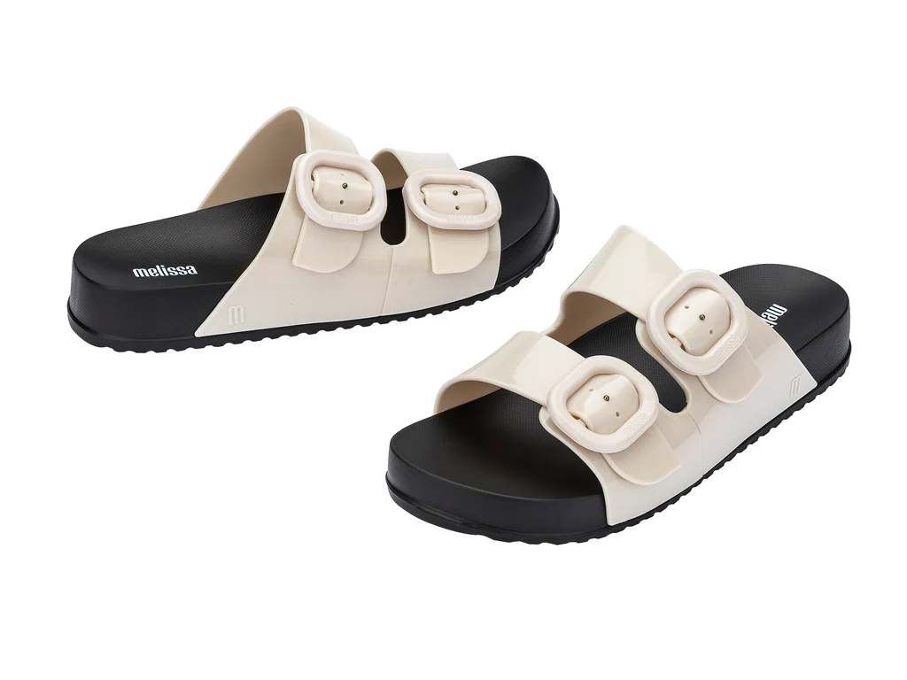 Cozy Slide | Black/Beige - Image 3