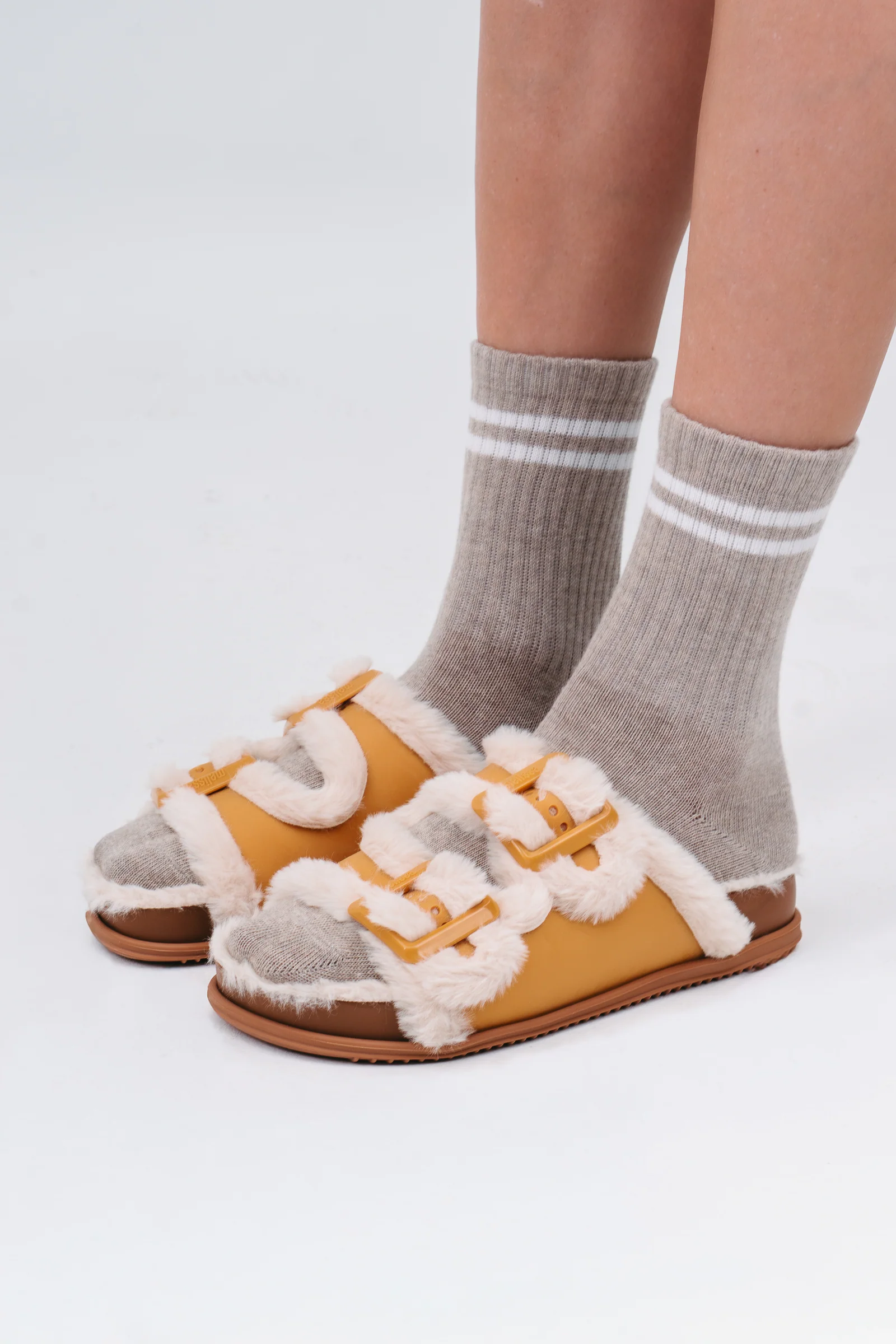 Cozy Warm Slide | Brown/Beige - Image 11