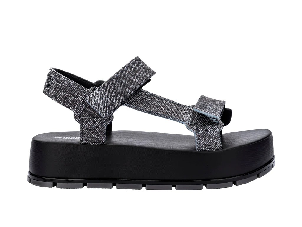 Flowing Denim Platform | Black Jeans - Image 5