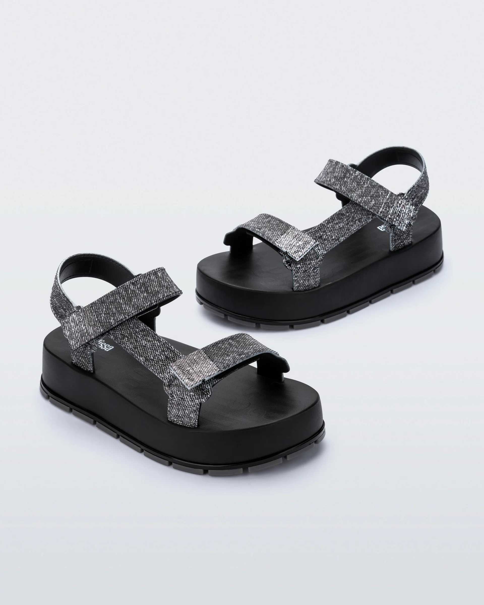 Flowing Denim Platform | Black Jeans - Image 6