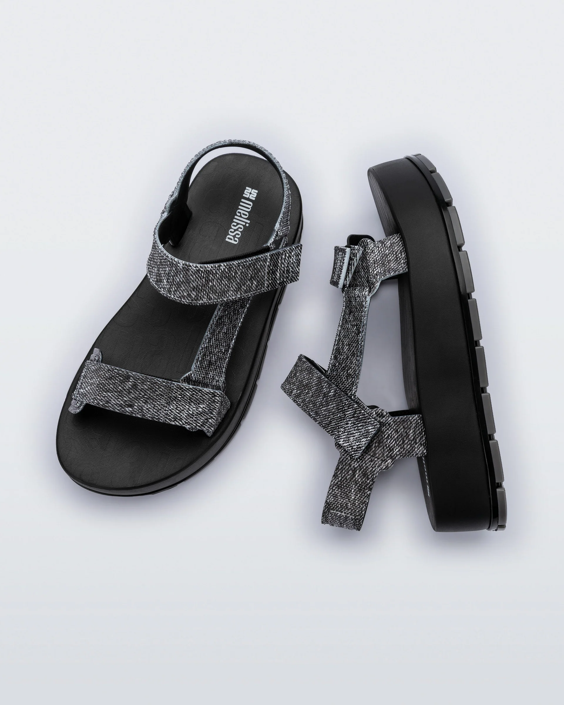 Flowing Denim Platform | Black Jeans - Image 7