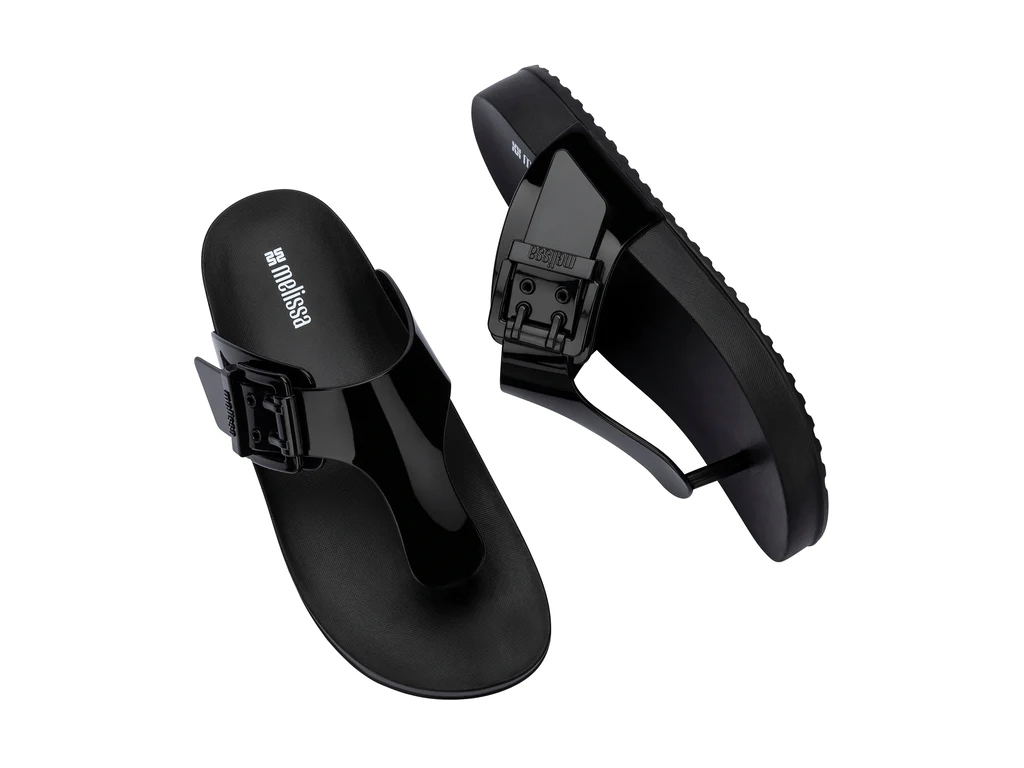 Melissa Cozy Flip Flop | Black - Image 2