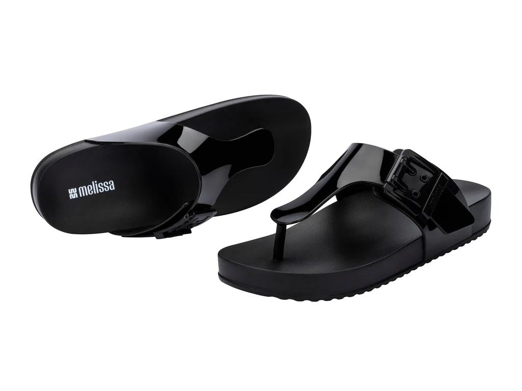 Melissa Cozy Flip Flop | Black - Image 3