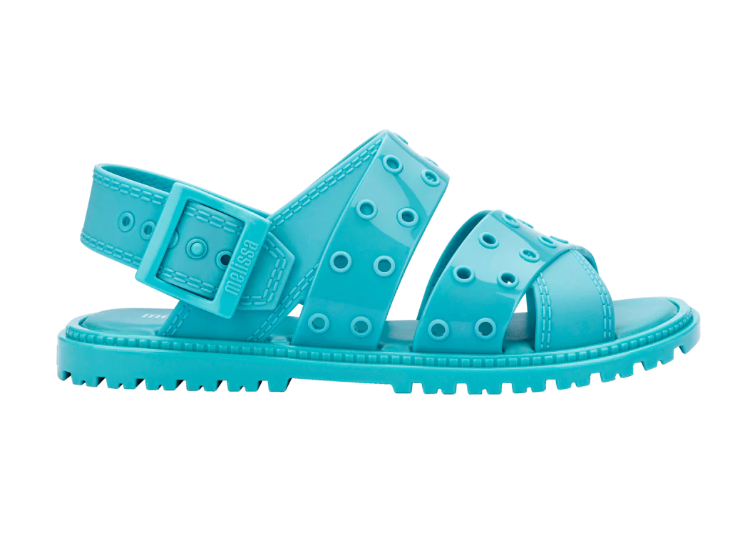 Melissa Lock Sandal | Blue - Image 2