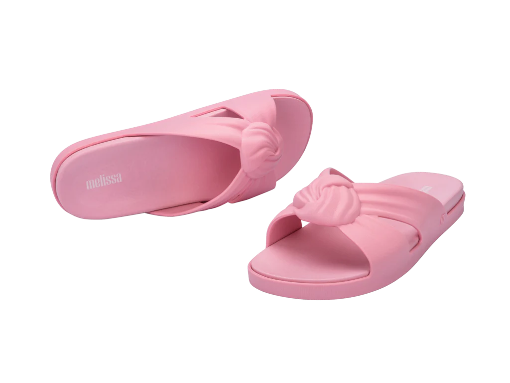 Melissa Plush Slide | Pink/Pink - Image 2