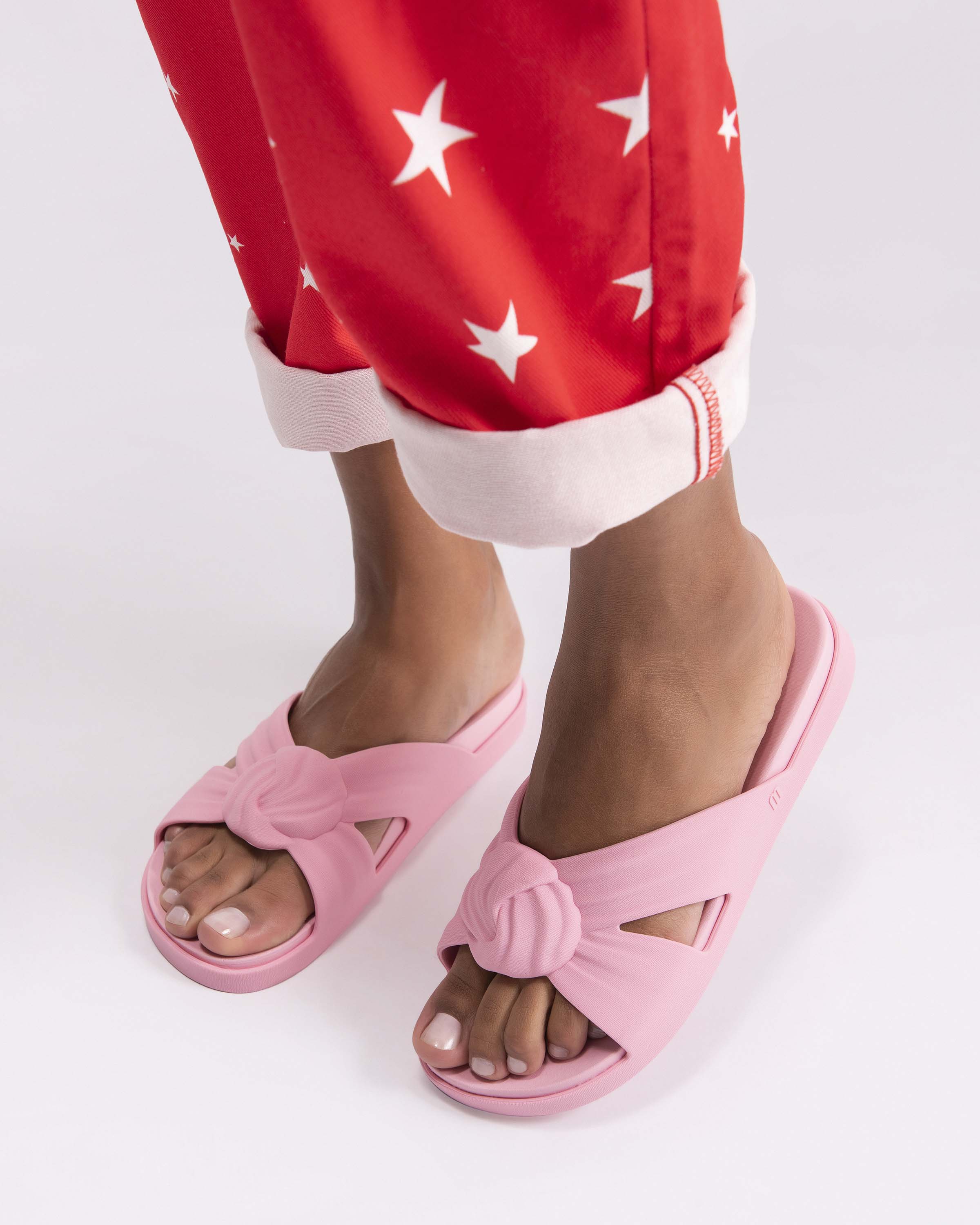 Melissa Plush Slide | Pink/Pink - Image 8