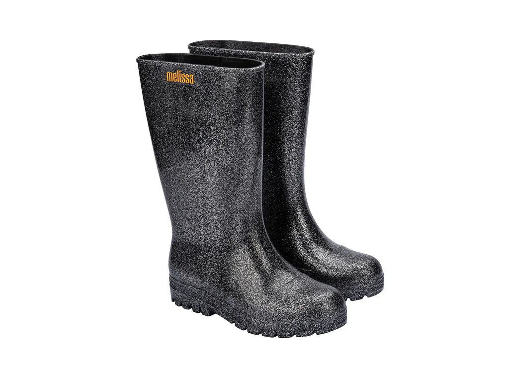 Melissa Welly | Black/Glitter Silver