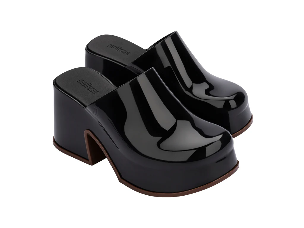 Mia Heel | Black/Brown