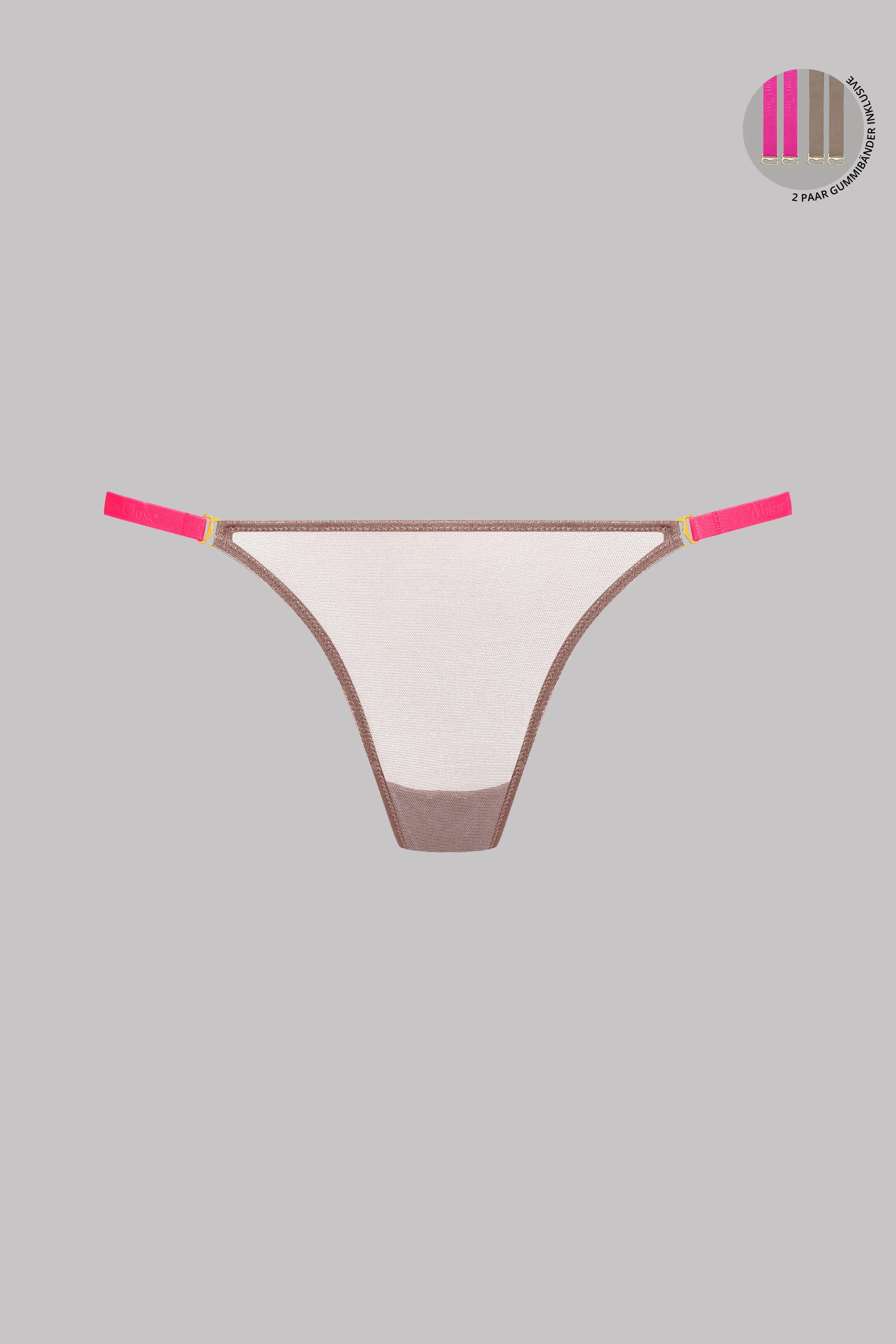 Mini thong - Corps a Corps | Pink - Image 4