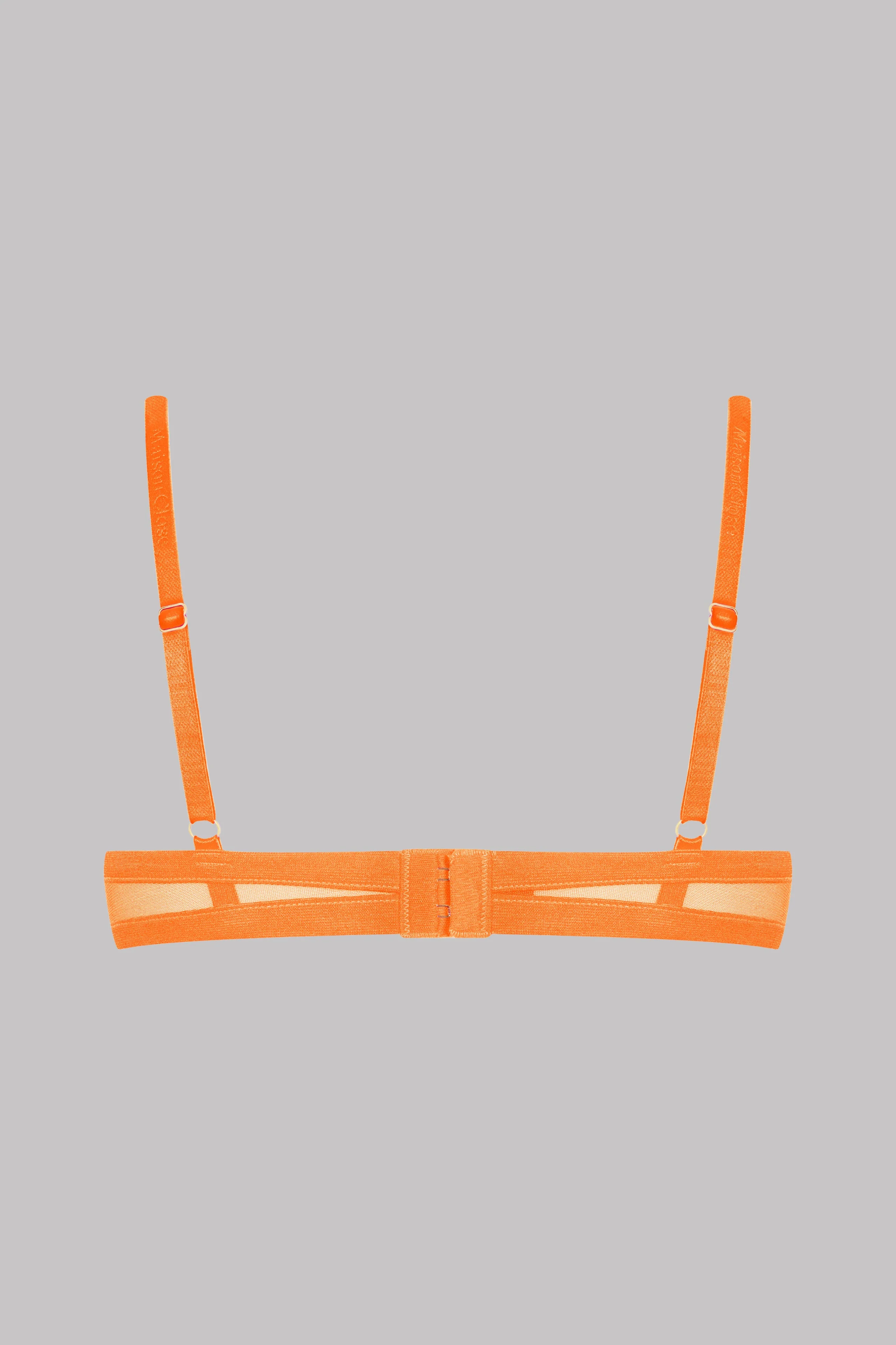 Cupless bra - Corps a Corps Neon | Orange - Image 5
