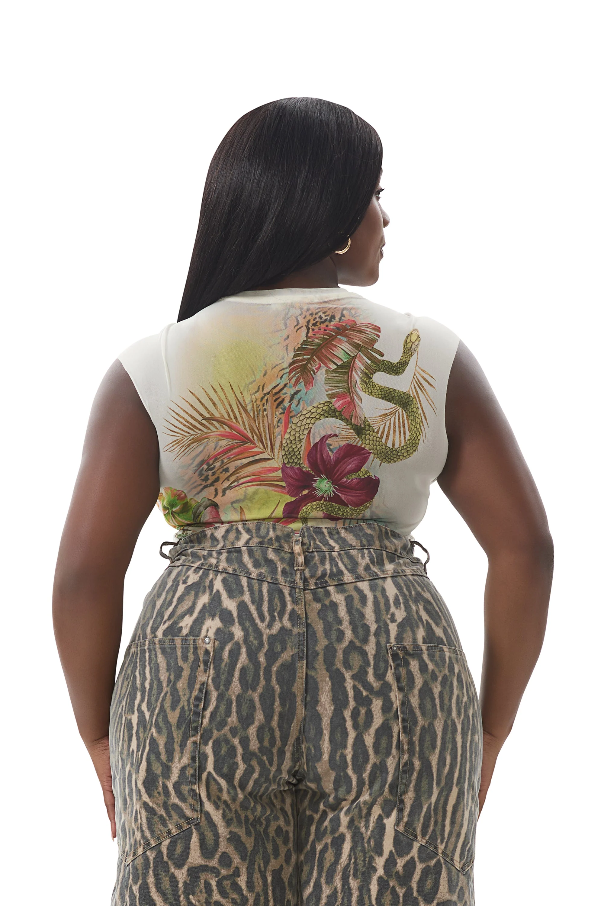 Nina Top | Placed Desert Tropic - Image 8