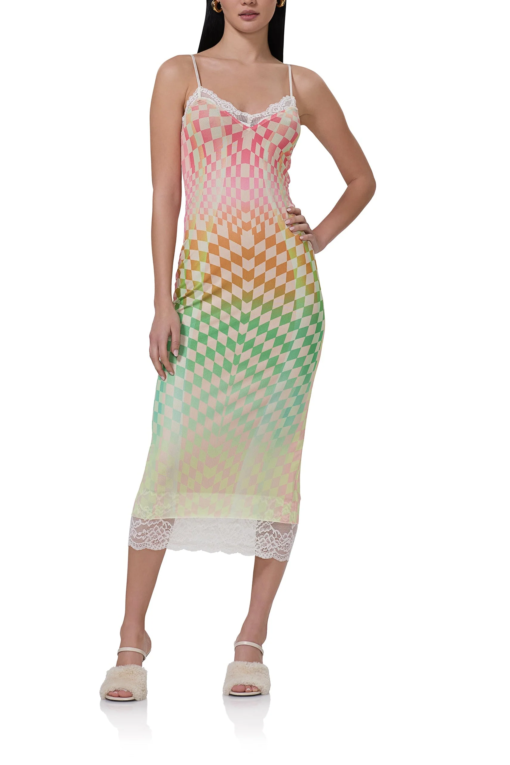 Nissa Dress | Pastel Ombre
