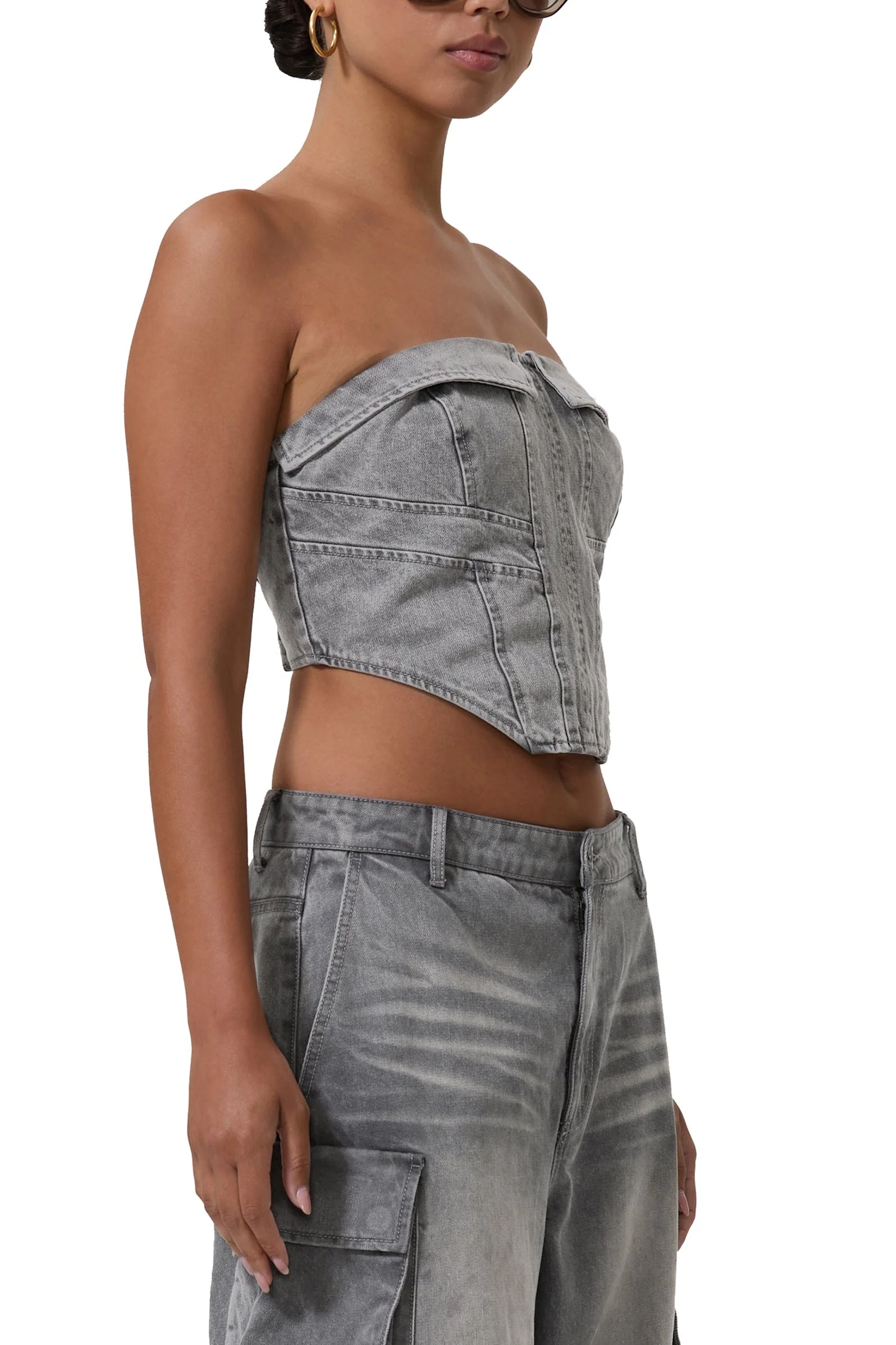 Noah Top | Smoke Grey Wash - Image 3