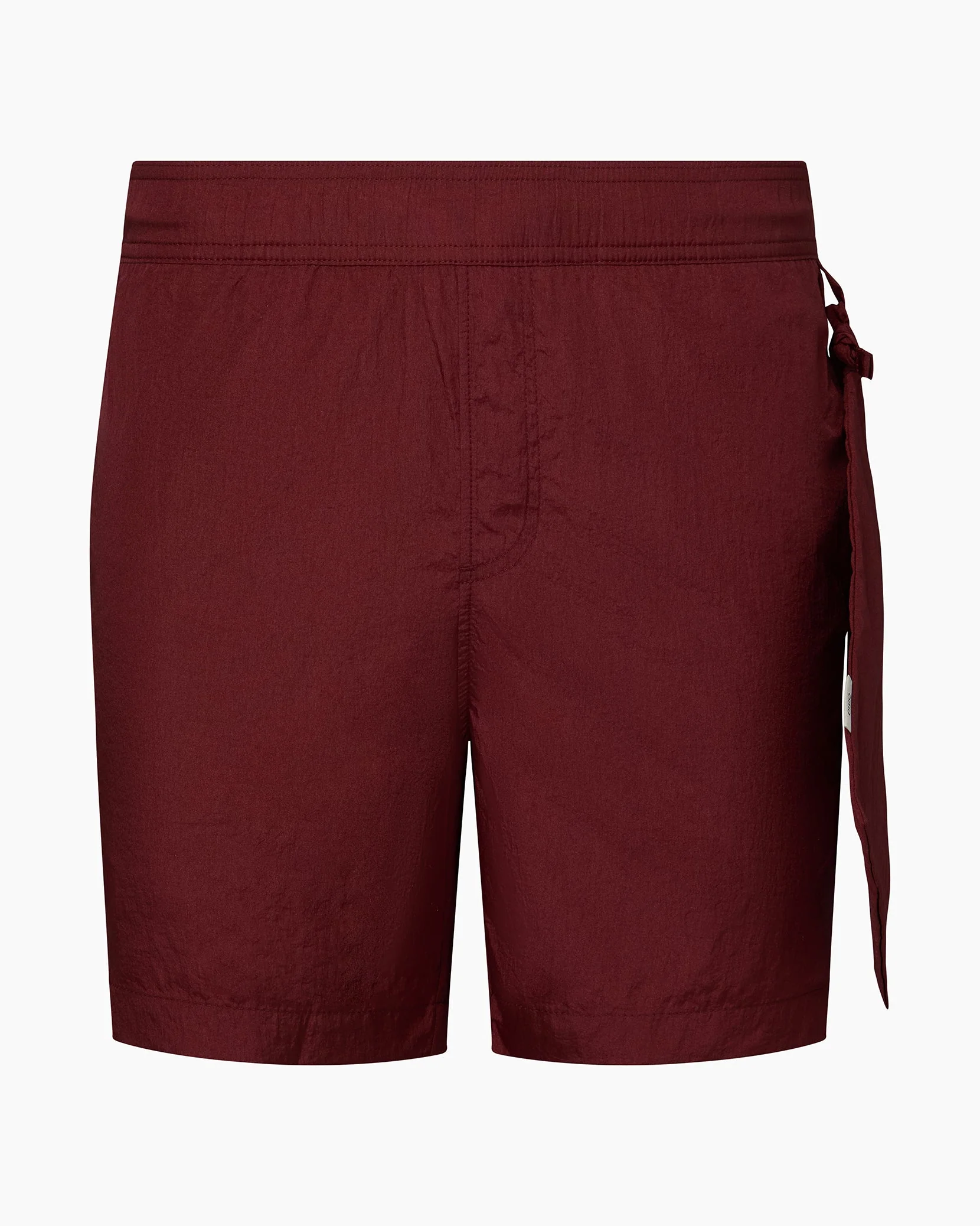 Mens | Nylon Crinkle 5" Swim Trunk | Brick